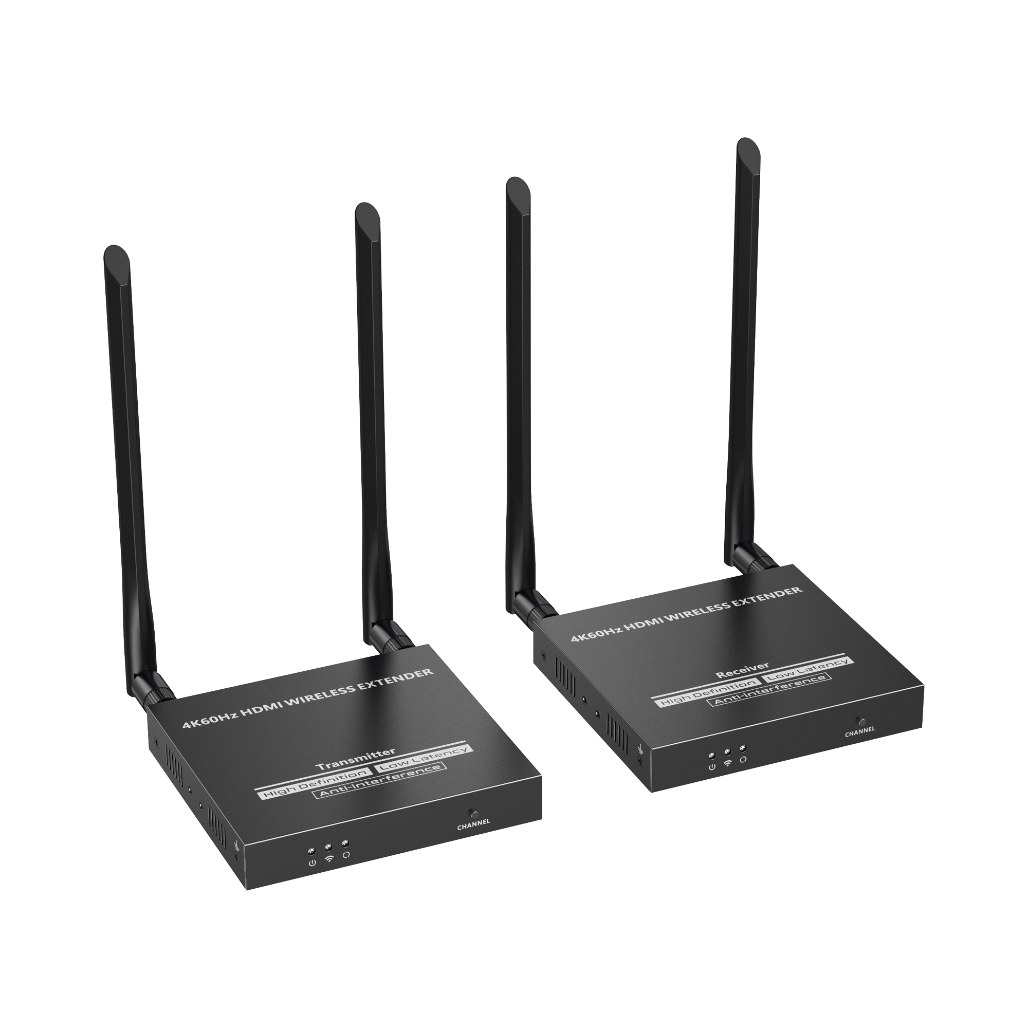 Kit Extensor Inalámbrico | 4K@60Hz | IP Color Stream| Transmisión hasta 50m | Salida Loop | IR |
