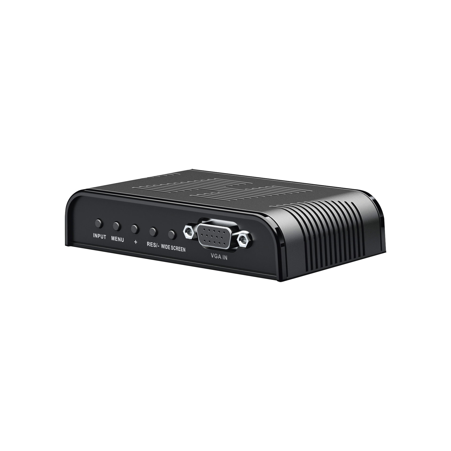 Convertidor de S-VIDEO, BNC (CVBS), VGA a VGA /  ResoluciÃ³n 1080P @60Hz / Soporta ajuste de Brillo, contraste, saturaciÃ³n de color / Alimentacion incluida.