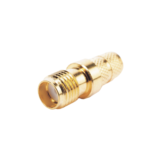 Conector SMA Hembra Inverso de Anillo Plegable para Cable RG-8/X, 9258, LMR-240, LMR-240UF,  LMR-LW240, Oro/Oro/TeflÃ³n.