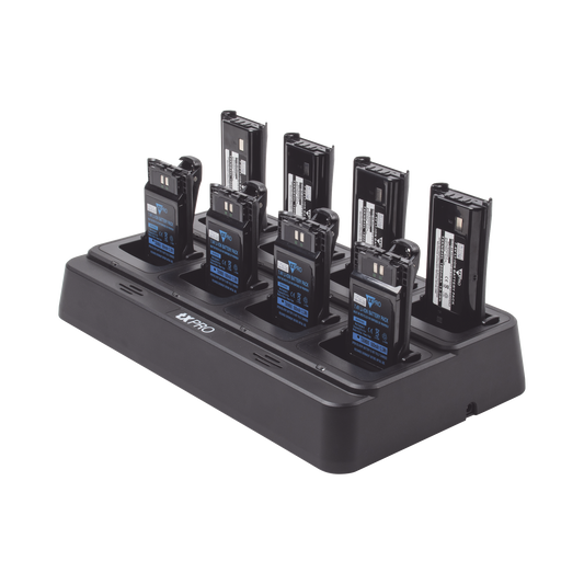 Cargador de escritorio rÃ¡pido doble quÃ­mica de 8 cavidades , Alternativa para los cargadores KSC-31, KSC35, KSC-43K.