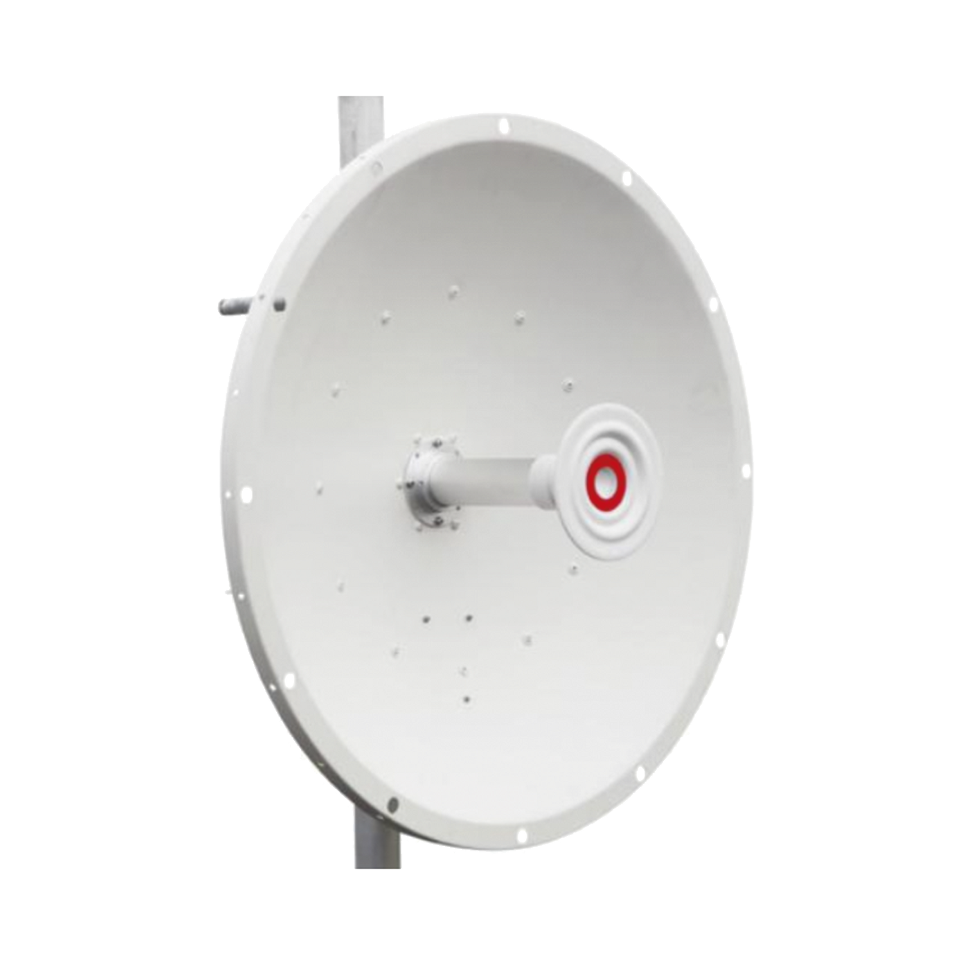 Antena direccional de 2ft, 5.1 a 7.1 GHz, Ganancia 30 dBi, Conectores RP-SMA Hembra, PolarizaciÃ³n doble, incluye montaje para torre o mÃ¡stil