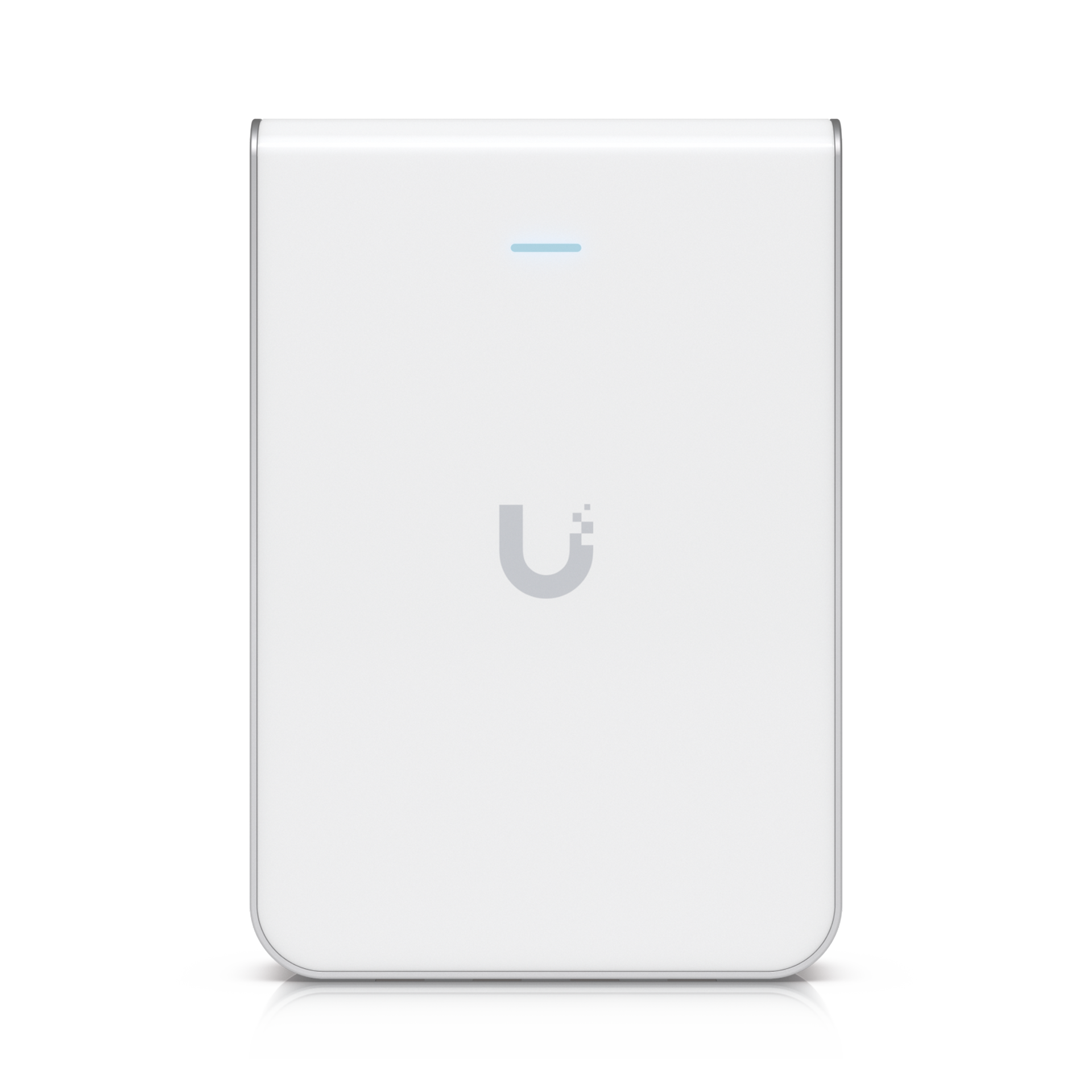 Access Point UniFi U6 In Wall/Montaje p/pared, WIFI 6 2.4 Y 5 Ghz, hasta 5.3 Gbps, 1 pto PoE In, 4 ptos secundarios (1 PoE Out)
