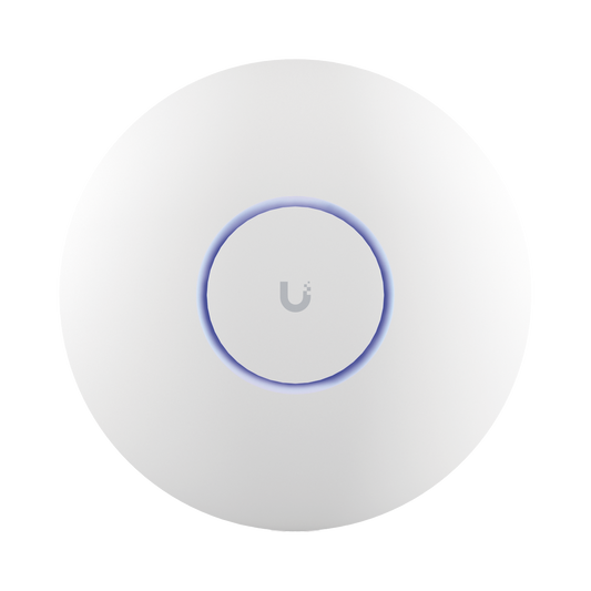 Access Point UniFi WiFi 7 Pro / Soporta 6 GHz / para Interior en Techo o Pared / 6 streams / MU-MIMO 2x2 en cada banda (2.4/5/6 GHz) / Multi-Link Operation /  Puerto 2.5 GbE. NO incluye POE+
