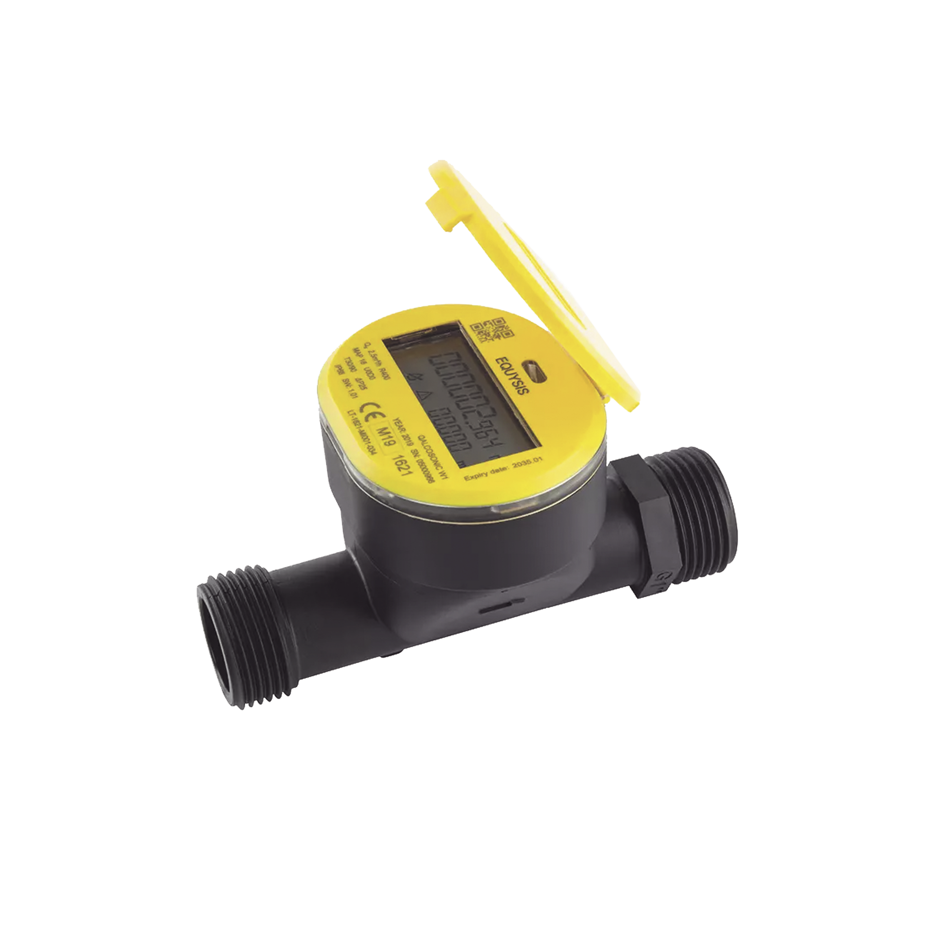 Medidor de flujo de agua con tecnologÃ­a LoraWAN para tuberÃ­a de 3/4 de pulgada