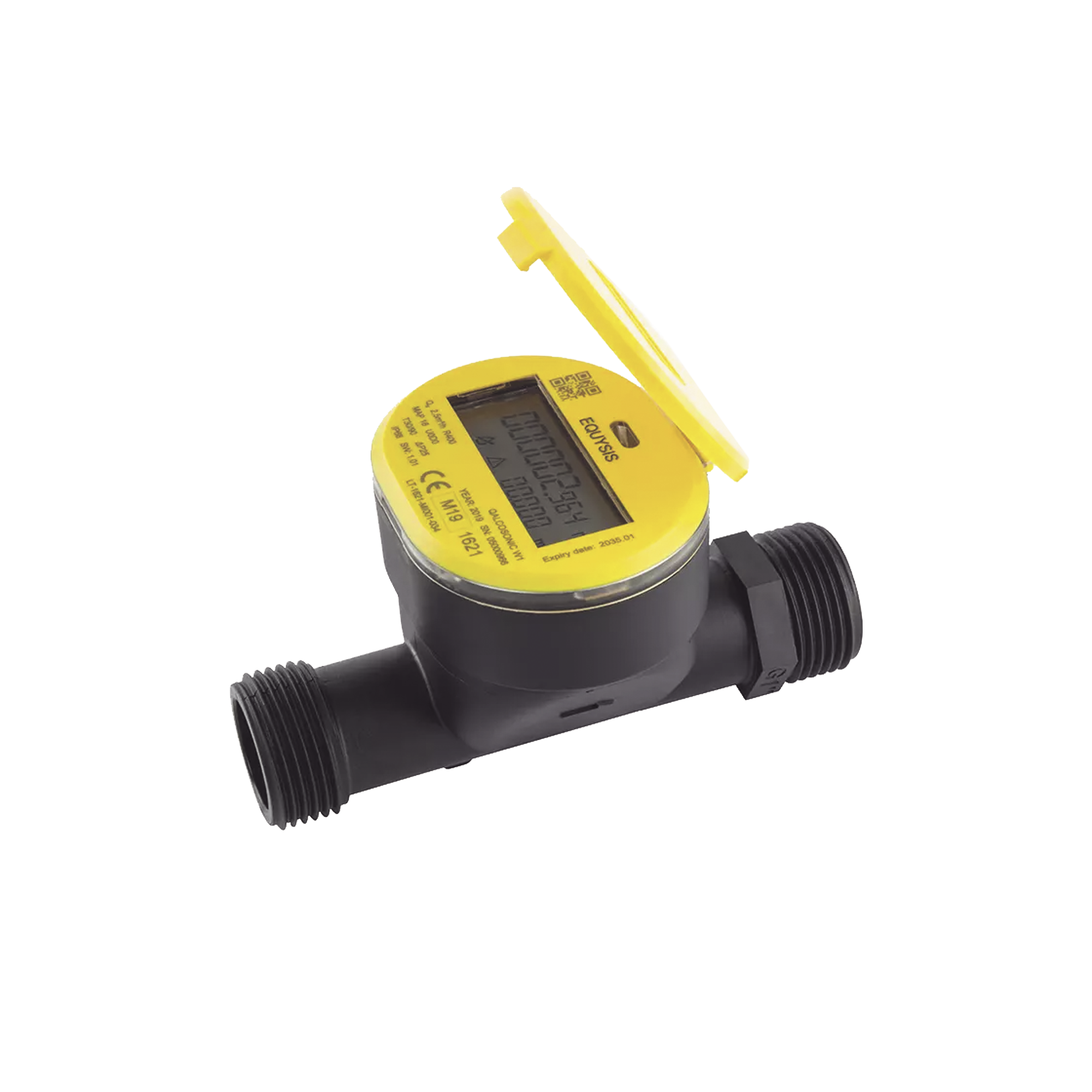 Medidor de flujo de agua con tecnologÃ­a LoraWAN para tuberÃ­a de 3/4 de pulgada