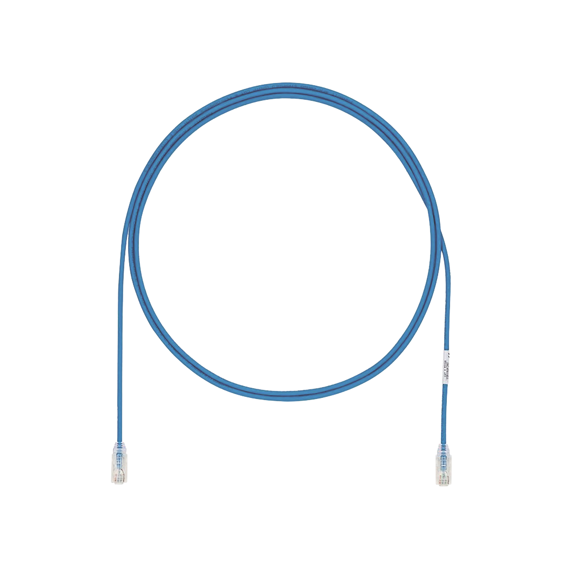 Cable de Parcheo UTP Cat6A, CM/LSZH, DiÃ¡metro Reducido (28AWG), Color Azul, 3 m.