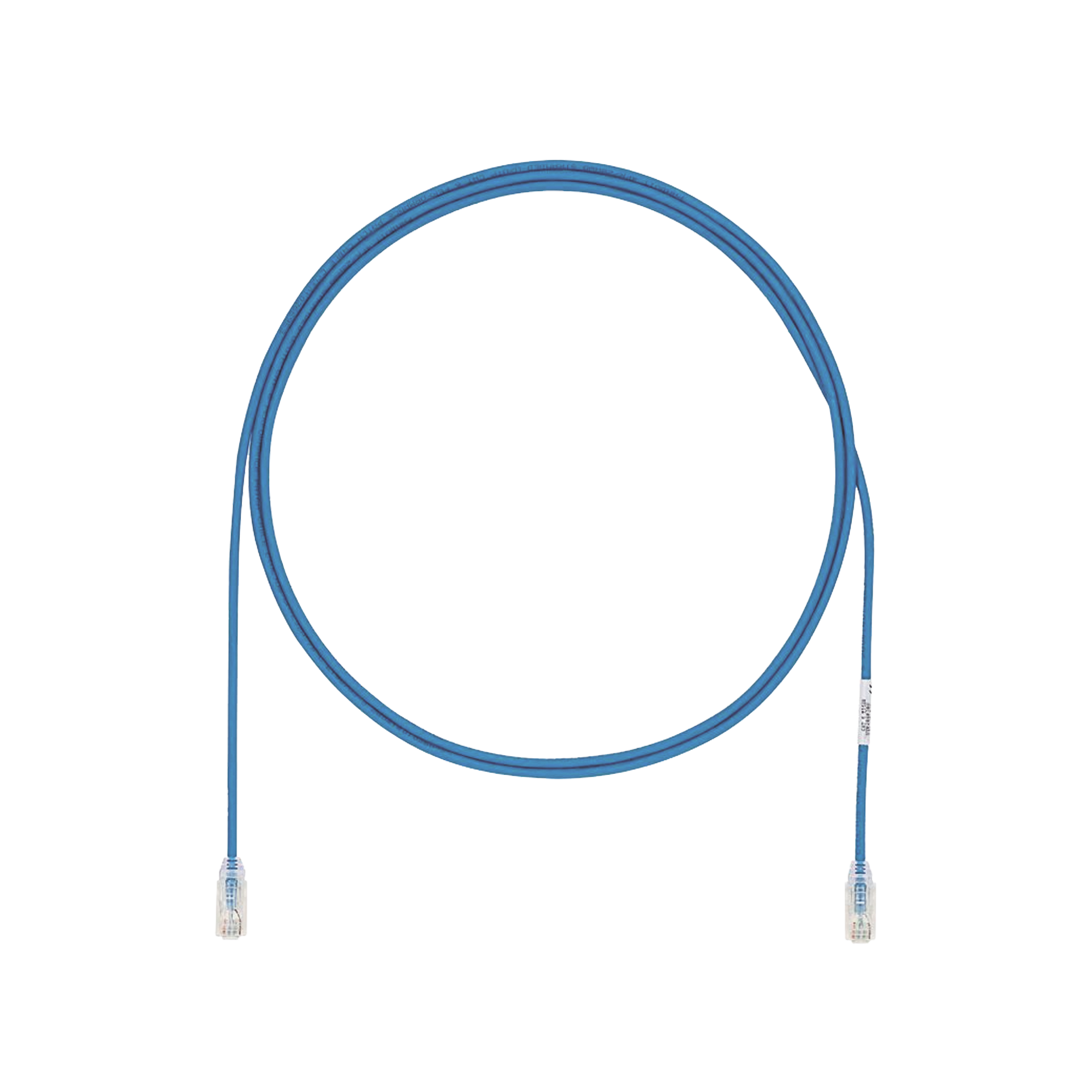 Cable de Parcheo UTP Cat6A, CM/LSZH, DiÃ¡metro Reducido (28AWG), Color Azul, 3 m.