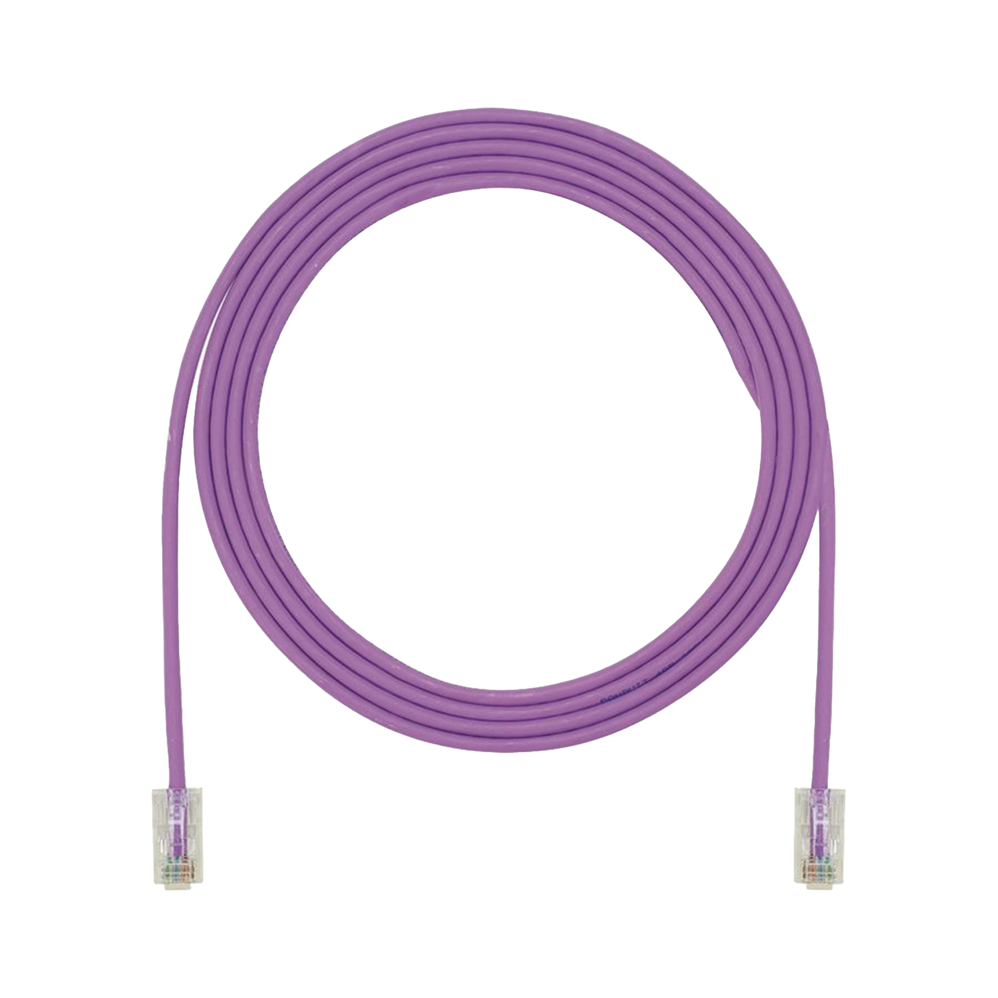 Cable de Parcheo UTP, Cat6A, 24 AWG, CM, Color Violeta, 10ft