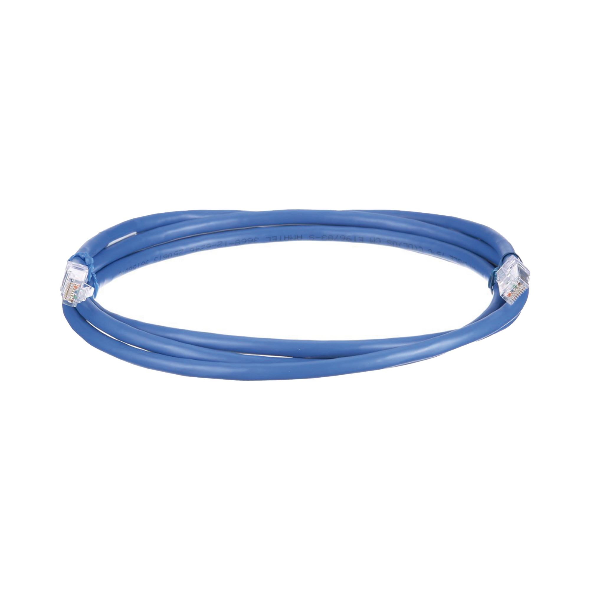 Cable de Parcheo UTP, Cat6A, 24 AWG, CM, Color Azul, 15ft