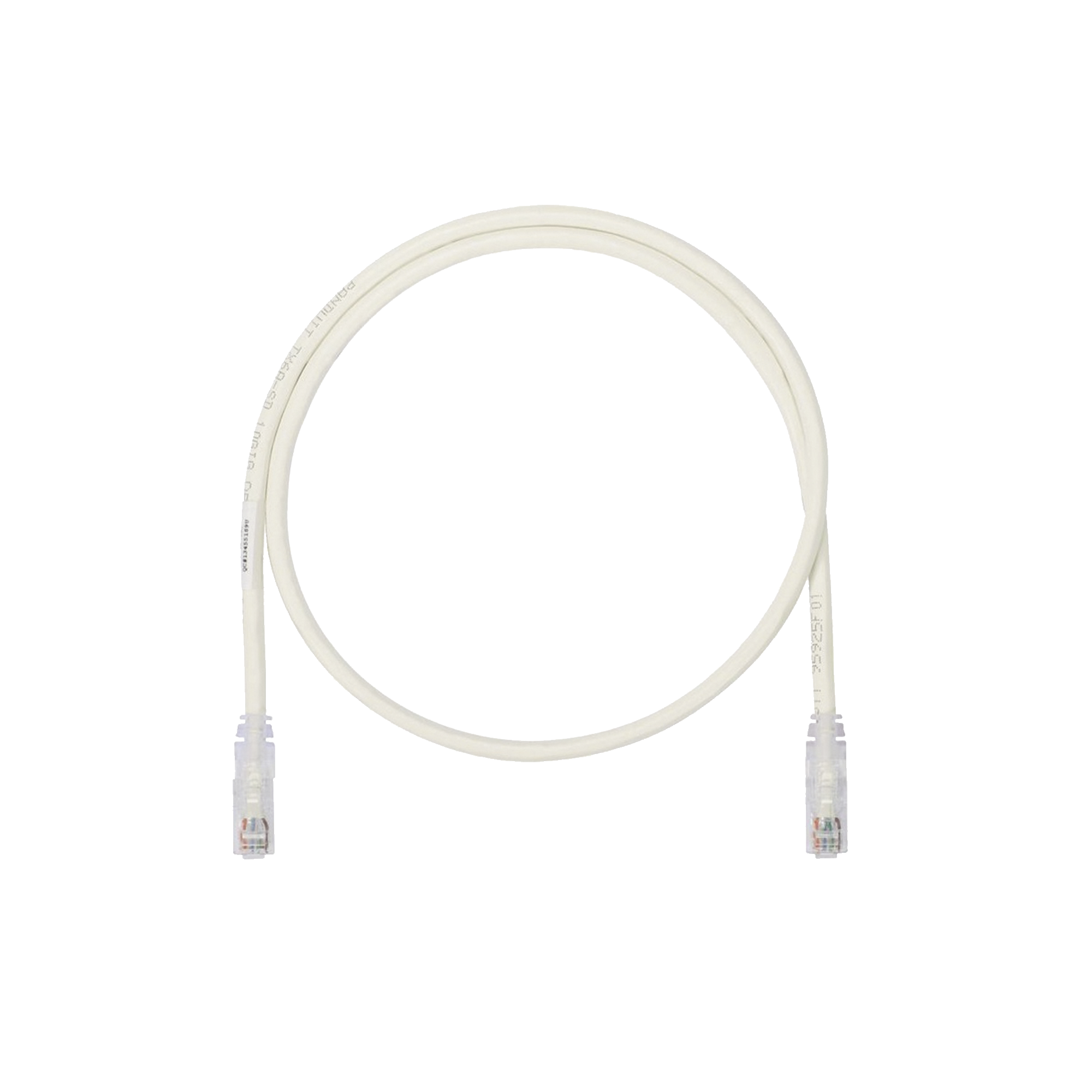 Cable de Parcheo UTP, Cat6A, 24 AWG, CM, Color Blanco, 17ft