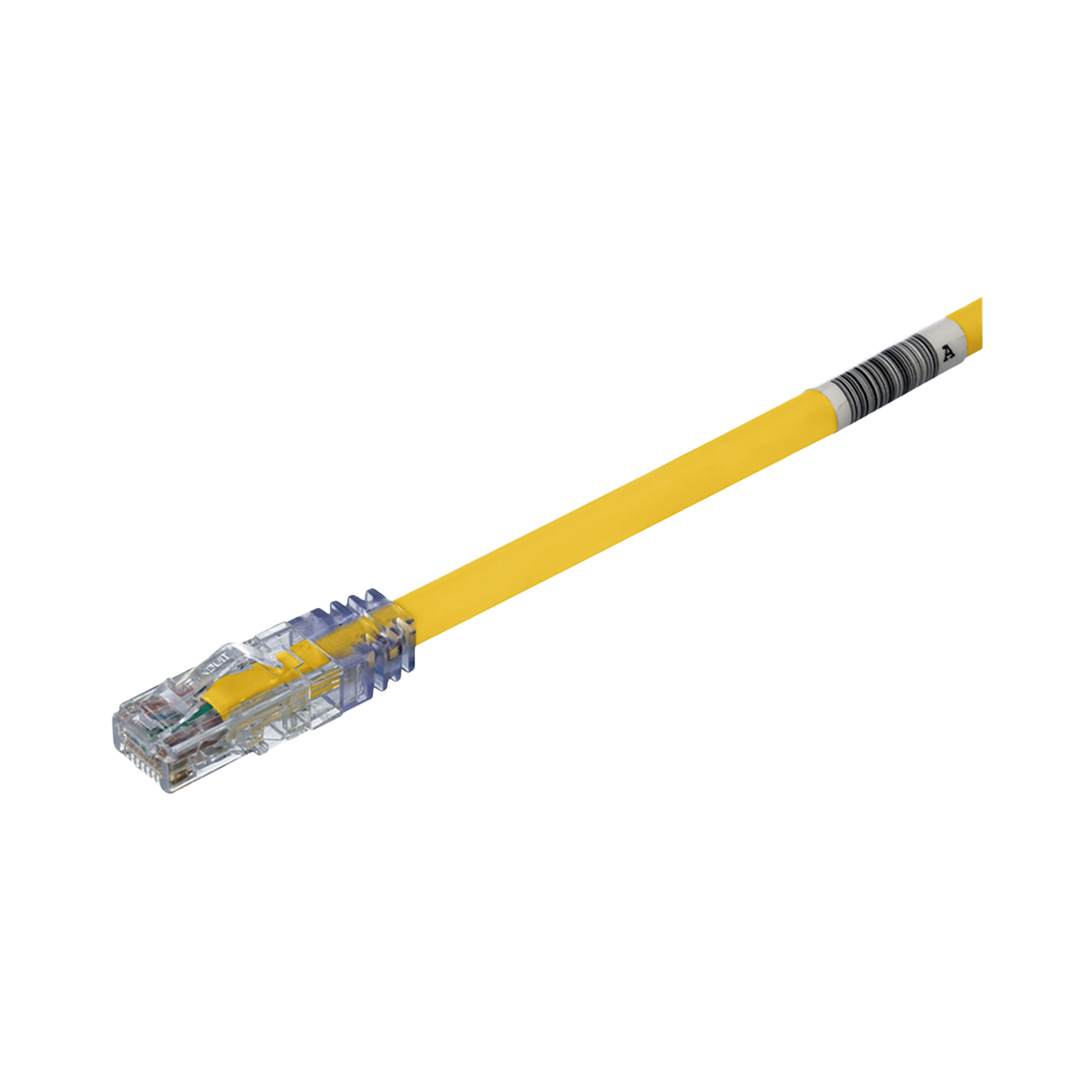 Cable de Parcheo UTP, Cat6A, 24 AWG, CM, Color Amarillo, 20ft