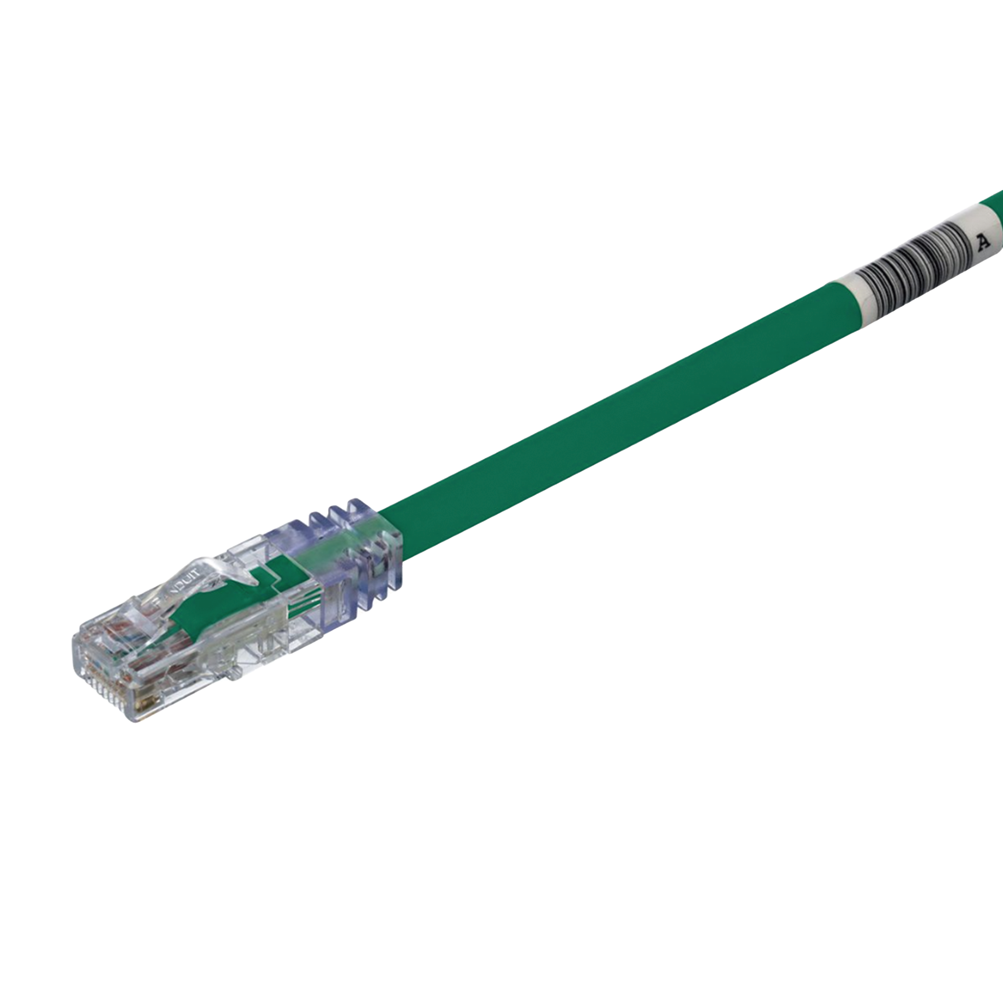 Cable de Parcheo UTP, Cat6A, 24 AWG, CM, Color Verde, 25ft