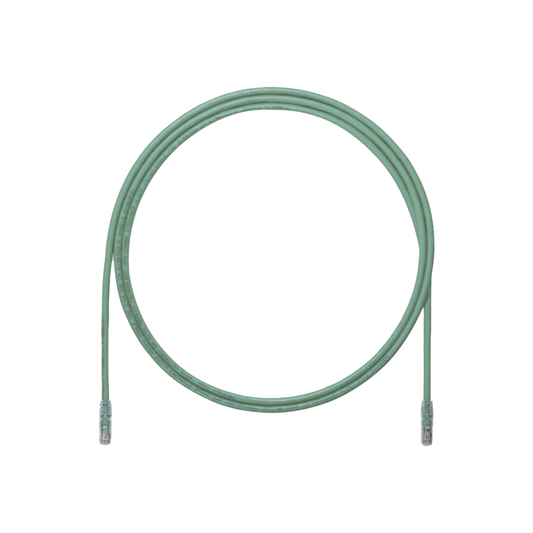 Cable de Parcheo UTP, Cat6A, 24 AWG, CM, Color Verde, 5 ft