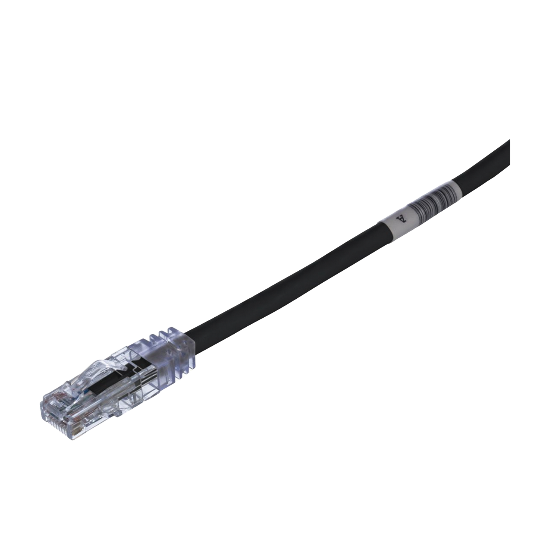 Cable de Parcheo TX6, UTP Cat6, 24 AWG, CM, Color Negro, 10 Metros