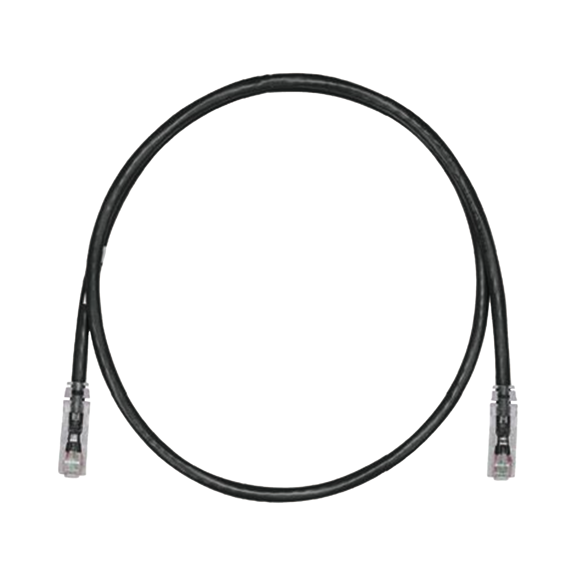 Cable de Parcheo TX6, UTP Cat6, 24 AWG, CM, Color Negro, 3 ft.