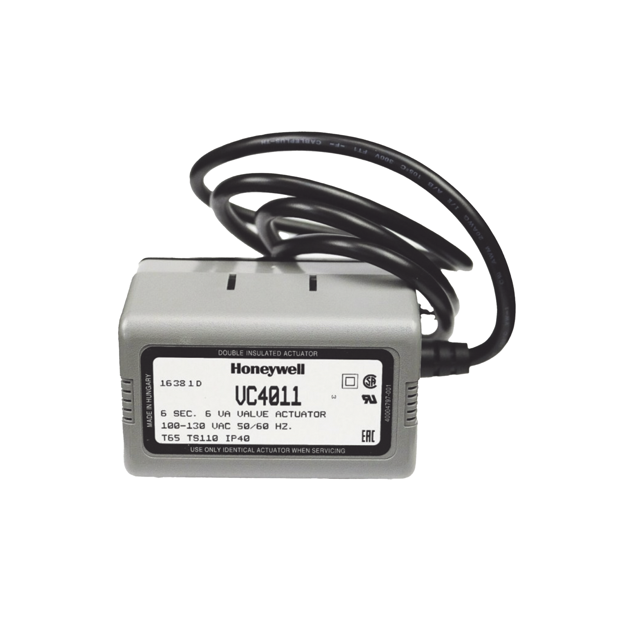 Actuador 120vca On/off. Ideal para control de sistemas hidrÃ³nicos de agua helada, caliente o piso radiante