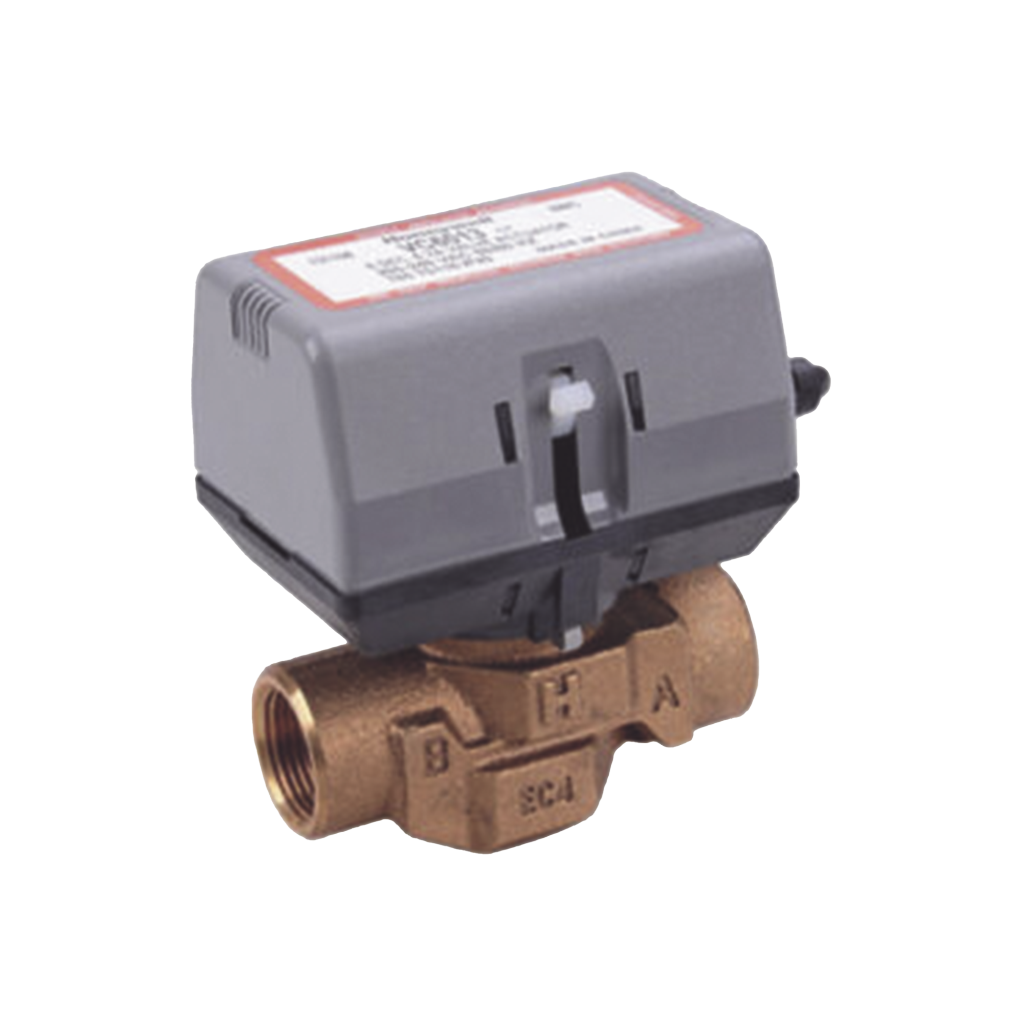 VÃ¡lvula 3/4 De 2 VÃ­as ConexiÃ³n de rosca BSPT Con actuador que trabaja de 200 a 240V