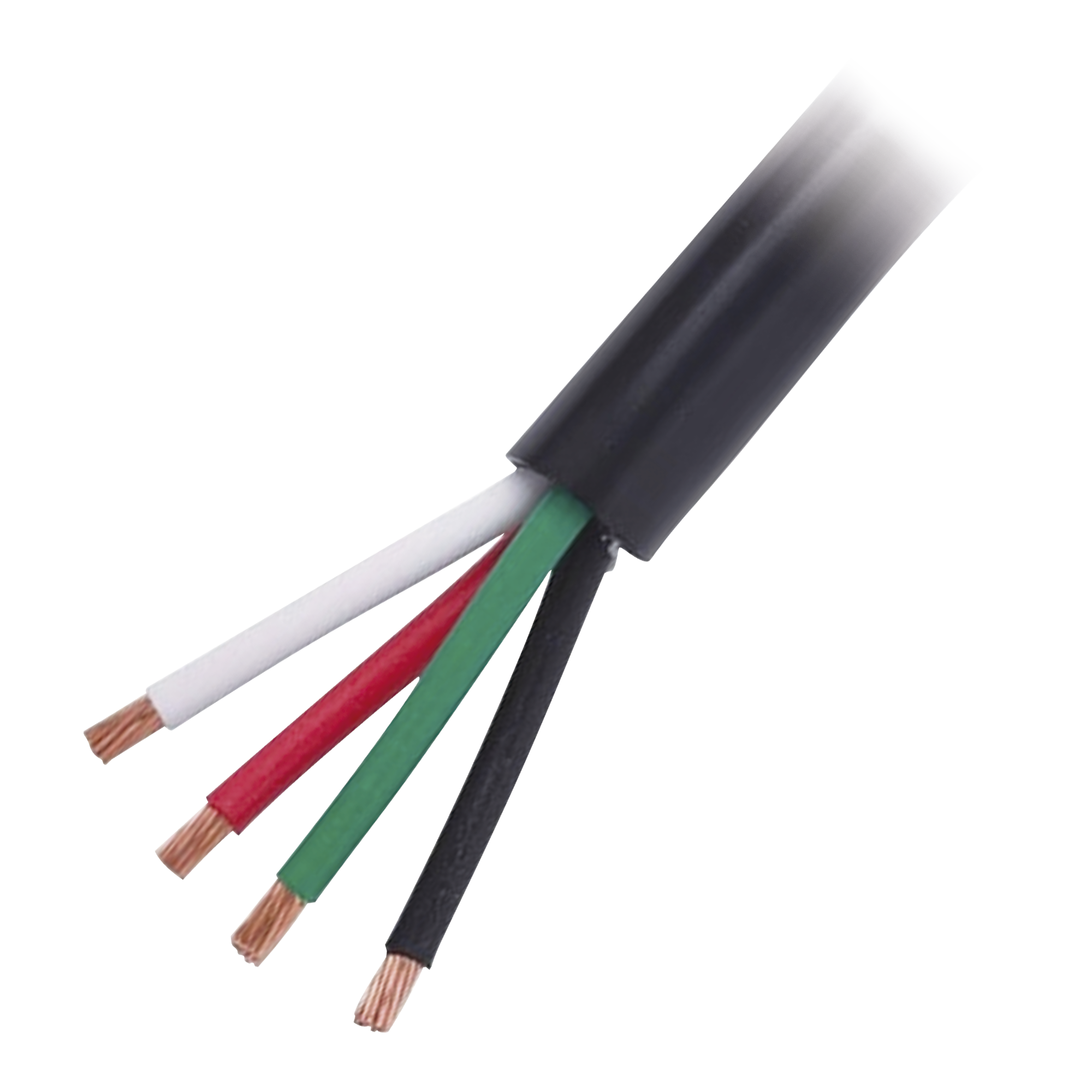 Cable ElÃ©ctrico de Uso Rudo 4 Hilos Calibre 16 AWG, Hasta 600 V. Rollo de 100 m.