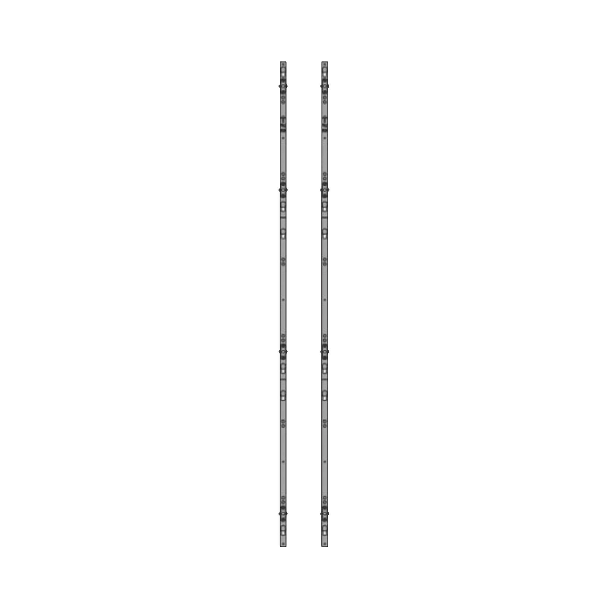 KIT 4x4 DE MONTAJE P/PANELES LED USO EN INTERIOR COMPATIBLE CON LINEAS IER/IFR