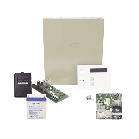 Panel de Alarma VISTA48 con Comunicador LTEMPA, BaterÃ­a y Transformador