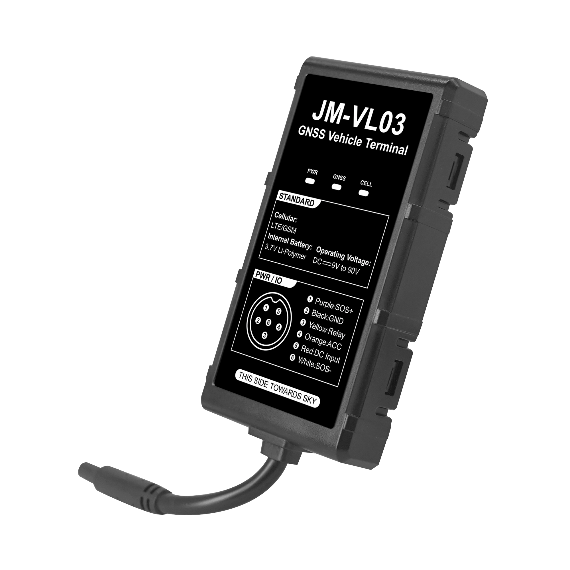 Localizador vehicular 4G/2G + Relevador + 1 licencia anual TRACKSOLIDPRO