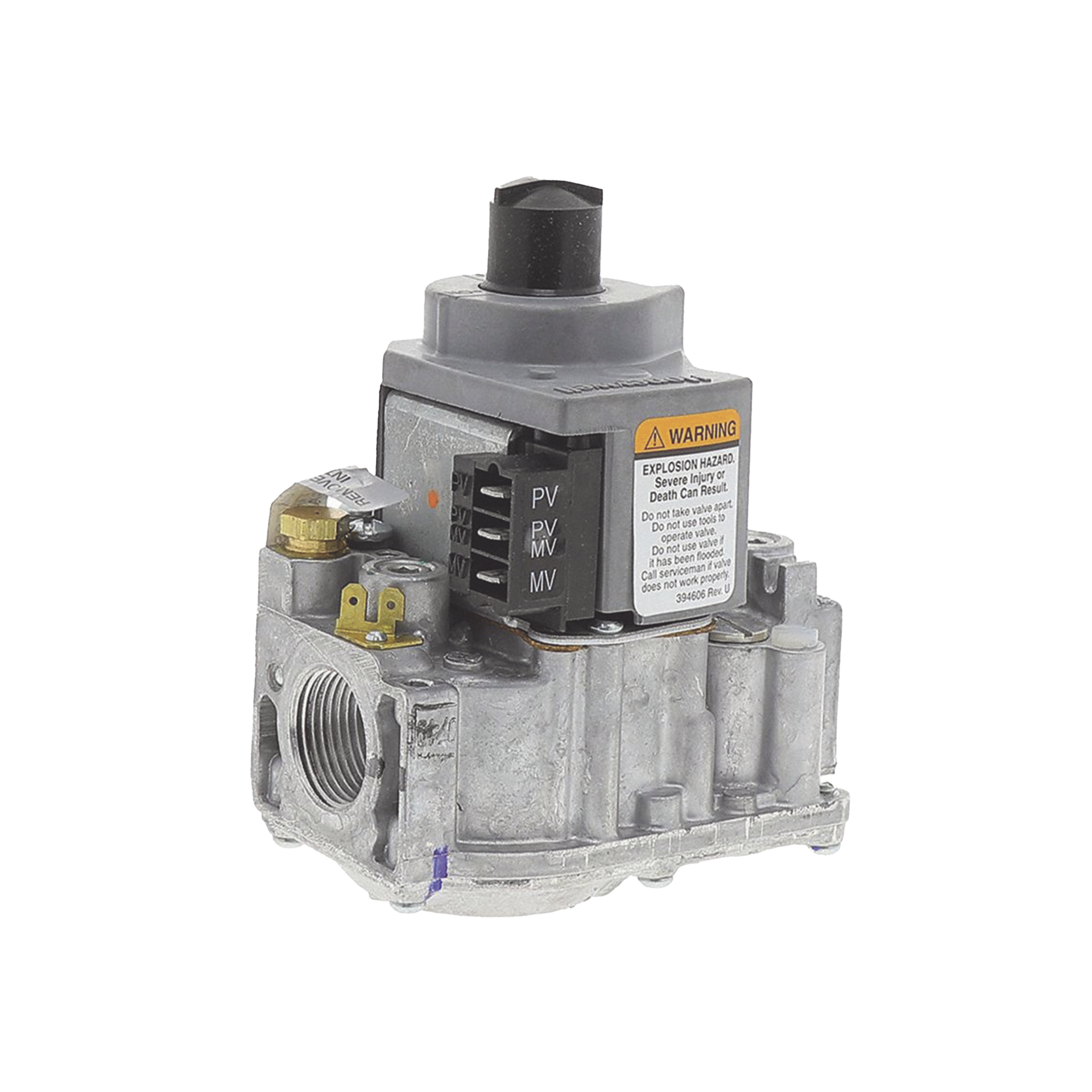 VÃ¡lvula de Gas de IgniciÃ³n Intermitente / Directa 3/4 x 3/4". Juego 3.5" WC, Universal 24 Vac, Apertura EstÃ¡ndar.