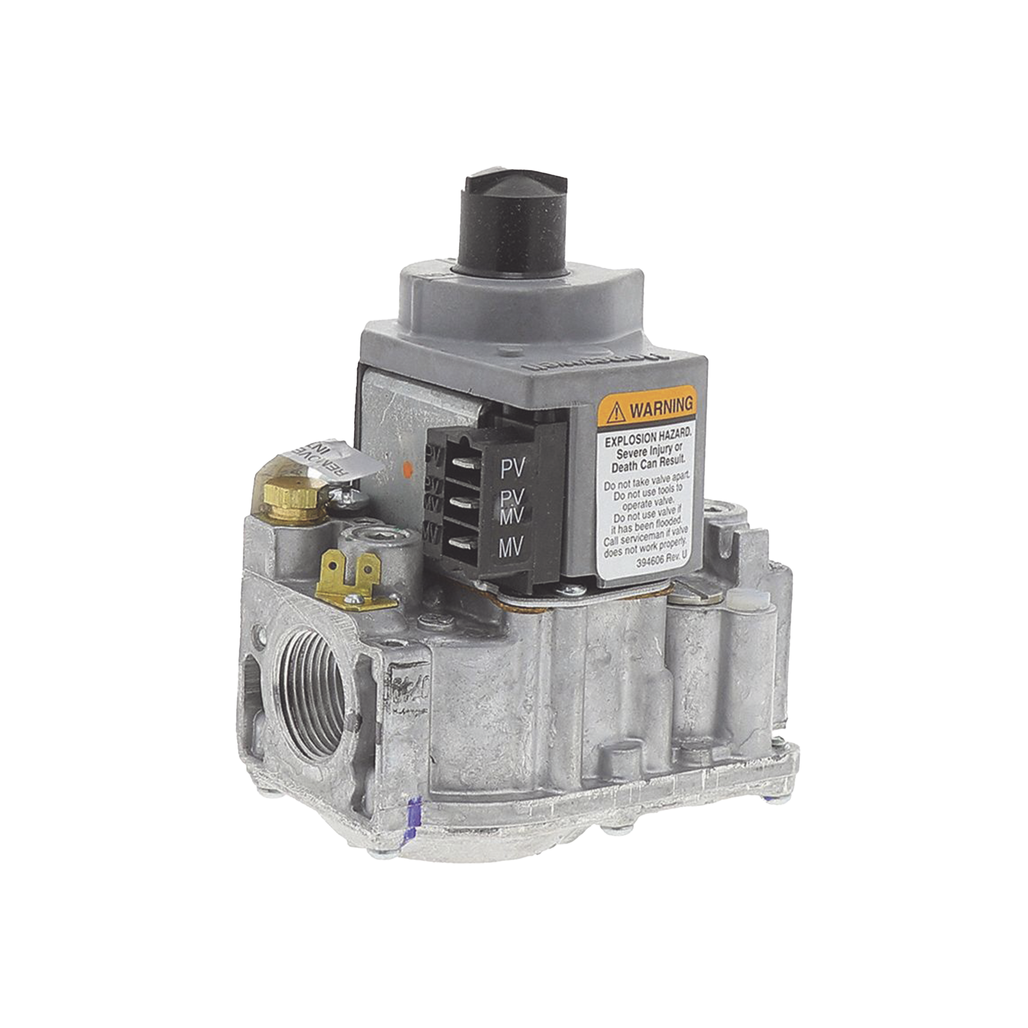 VÃ¡lvula de Gas de IgniciÃ³n Intermitente / Directa 3/4 x 3/4". Juego 3.5" WC, Universal 24 Vac, Apertura EstÃ¡ndar.