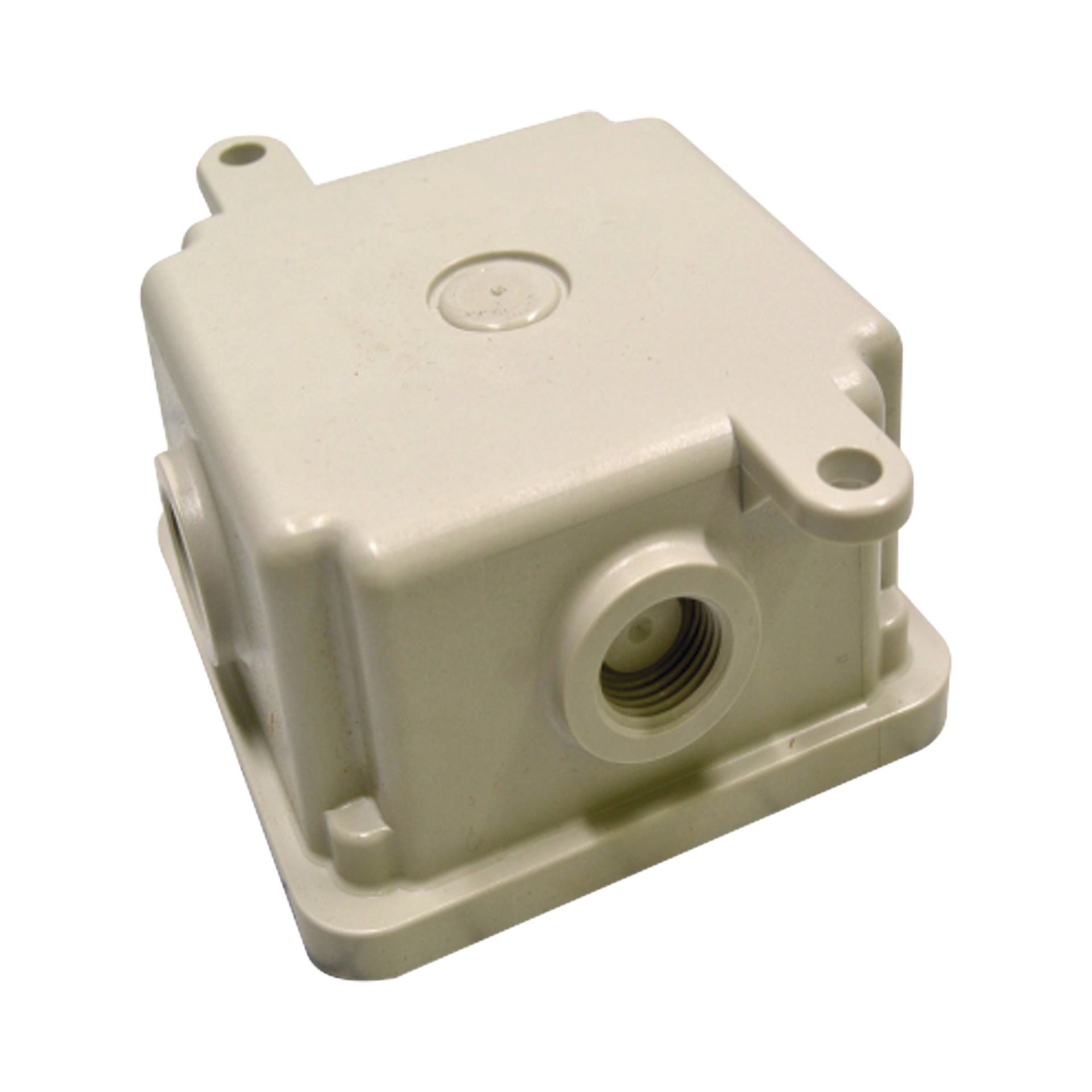 Caja trasera resistente a la intemperie, no metÃ¡lica, gris, accesorio federal signal