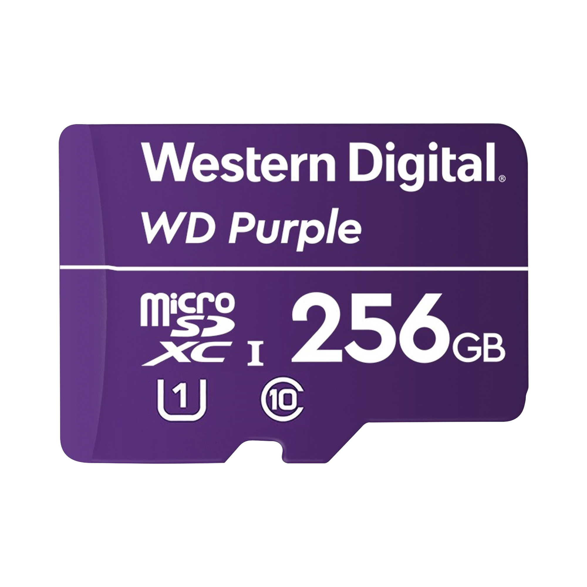 Memoria microSD de 256 GB PURPLE, Especializada Para Videovigilancia, 10 VECES MAYOR DURACIÃN, 3 AÃOS DE GARANTIA