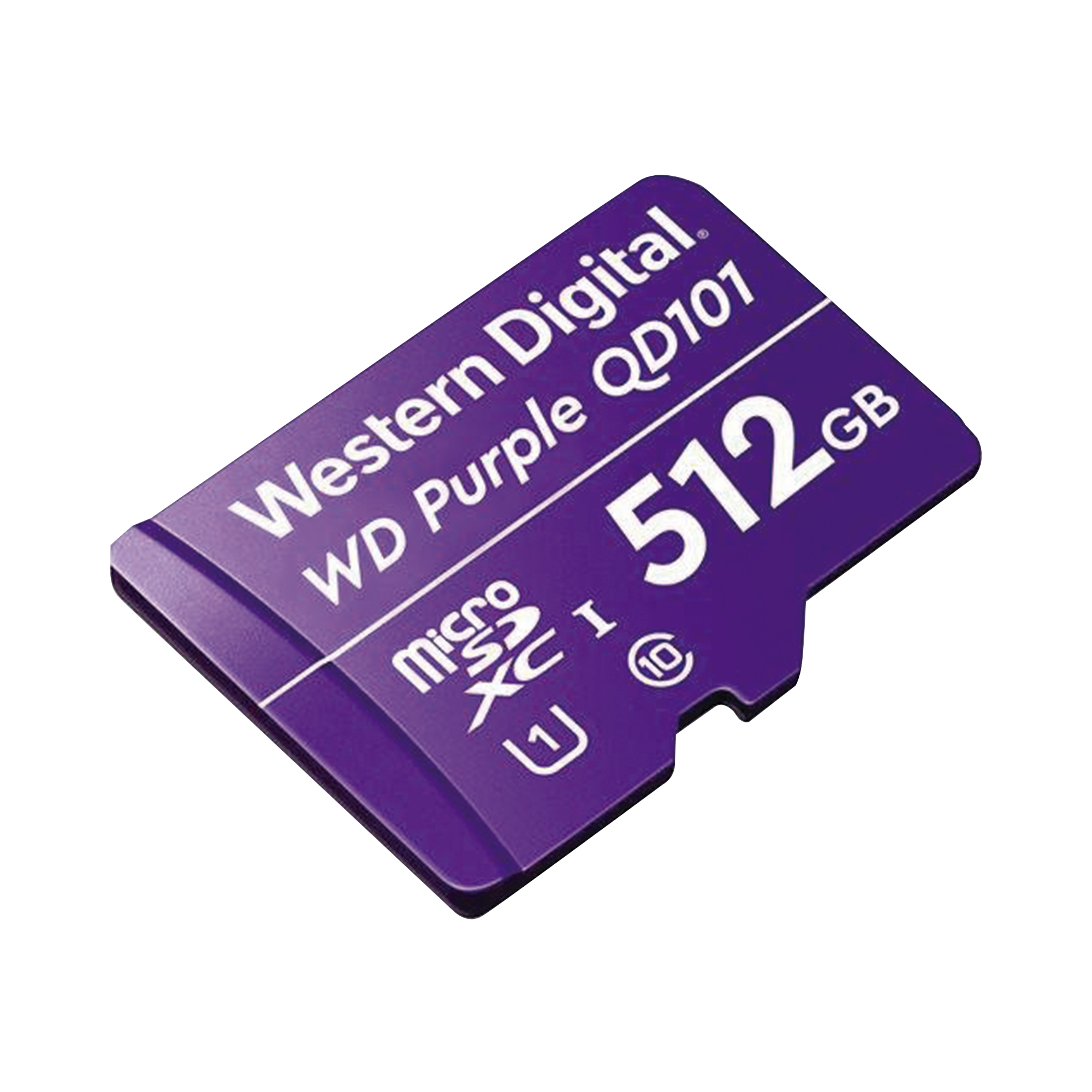 Memoria microSD de 512 GB PURPLE, Especializada Para Videovigilancia, 10 VECES MAYOR DURACIÃN, 3 AÃOS DE GARANTIA