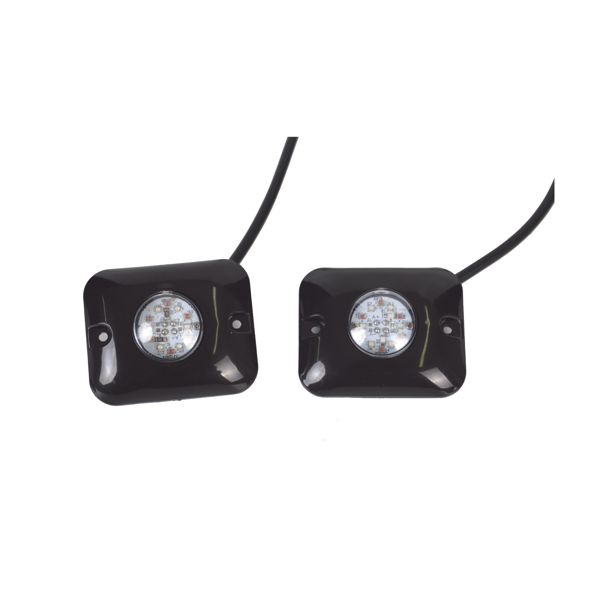 Estrobos Ocultos de 12 LED, Color Claro