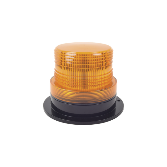 Burbuja brillante  de Larga Vida Ãtil con 8 LEDs, color Ã¡mbar, domo Ã¡mbar, 12Vcd