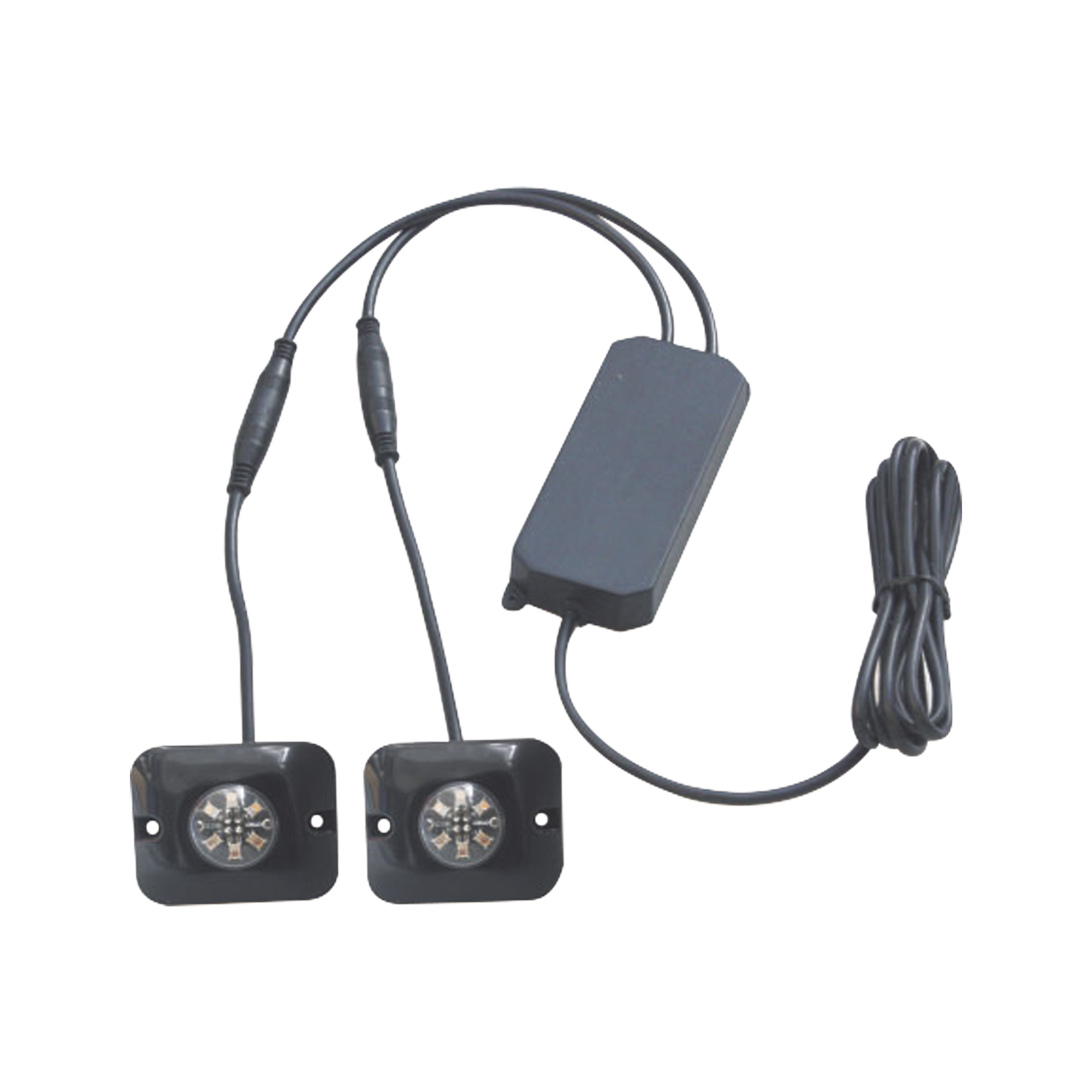 Estrobos Ocultos de 6 LED, Color Rojo/Azul, Ideales para VehÃ­culos Encubierto