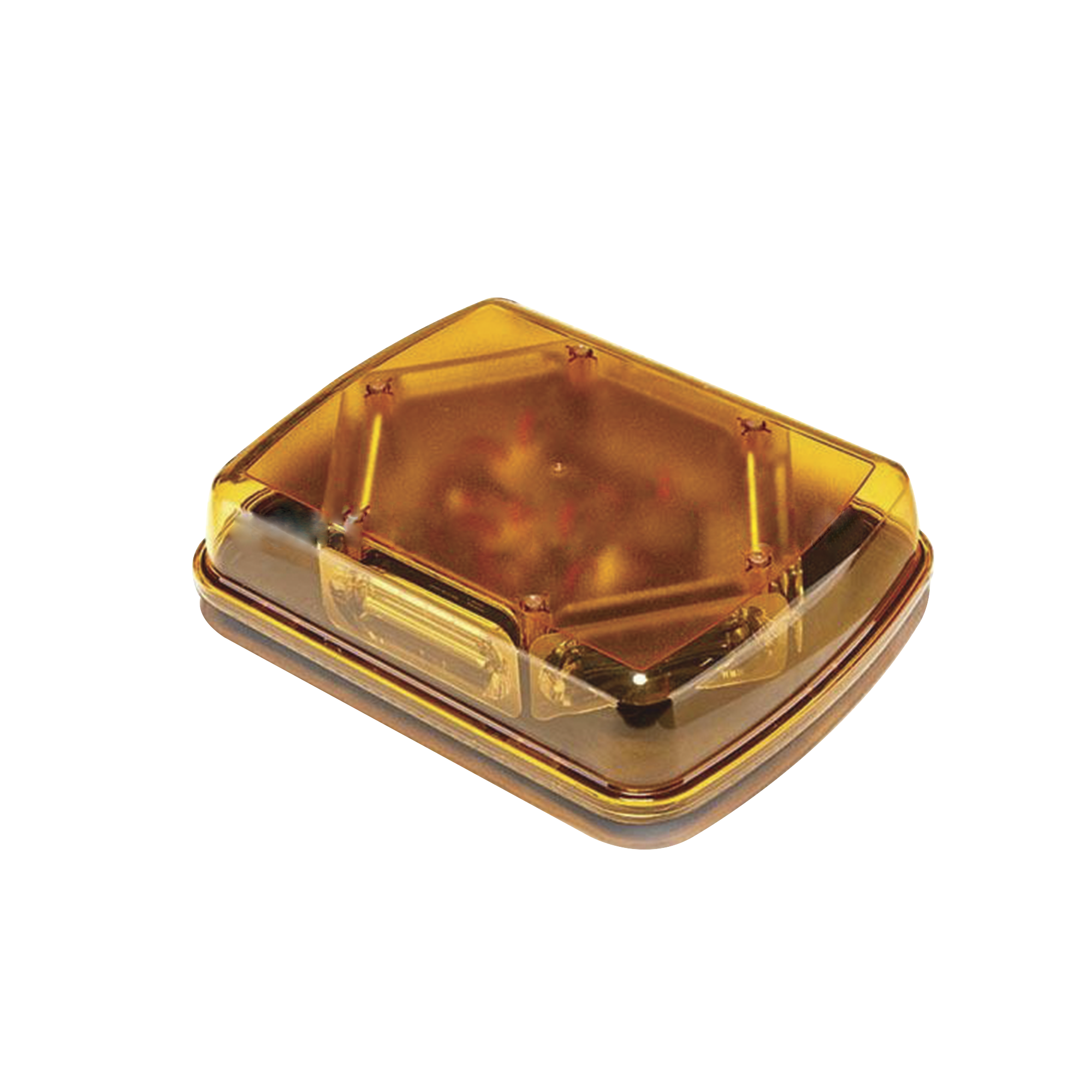 Mini Barra con 18 Poderosos LEDs, Color Ãmbar Con Montaje Magnetico