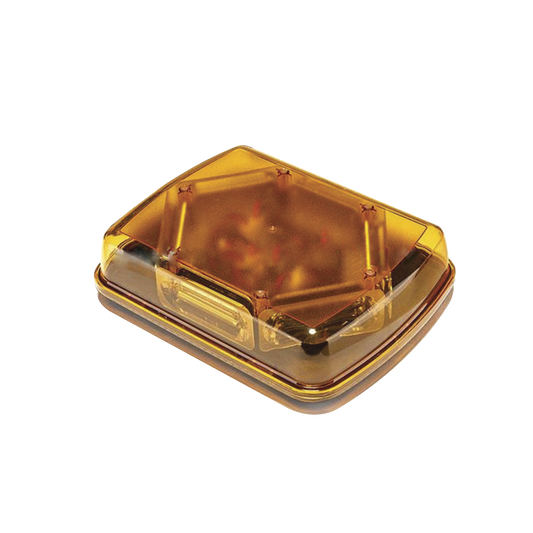 Mini Barra con 18 Poderosos LEDs, Color Ãmbar Con Montaje Magnetico