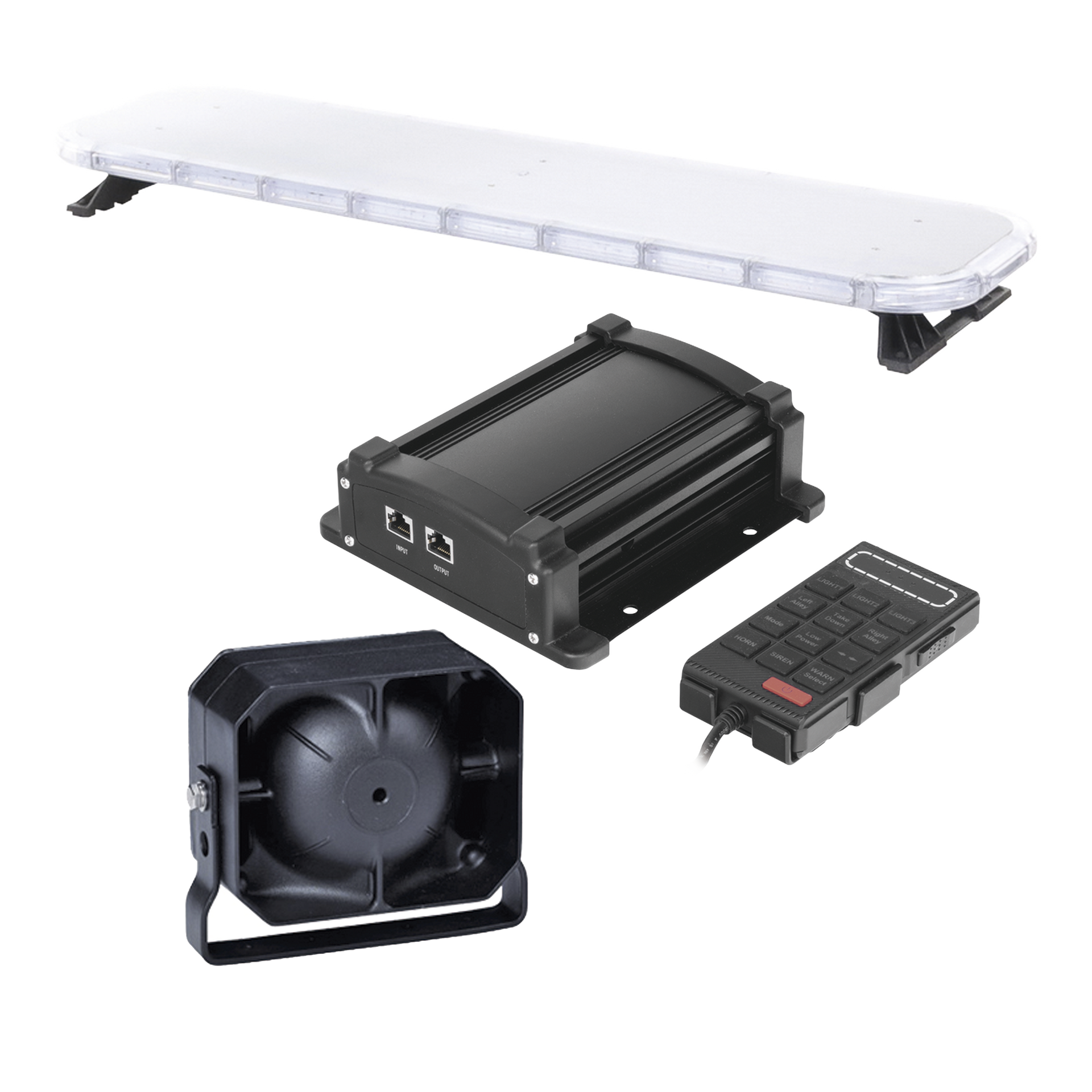 Kit bÃ¡sico para equipamiento de unidades de Seguridad Privada