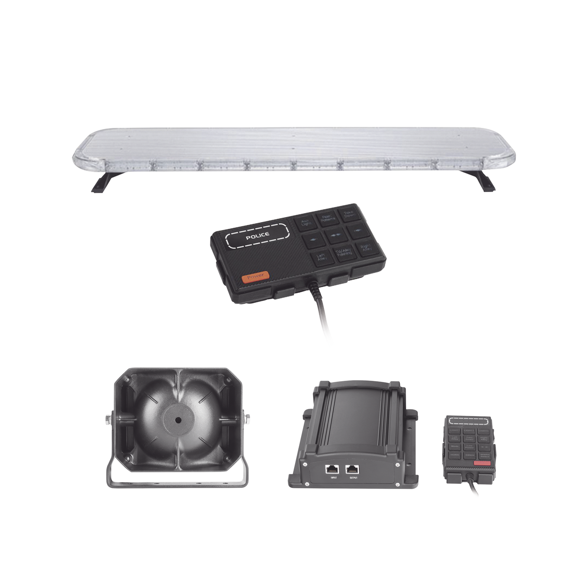 Kit bÃ¡sico para equipamiento de unidades de Seguridad PÃºblica