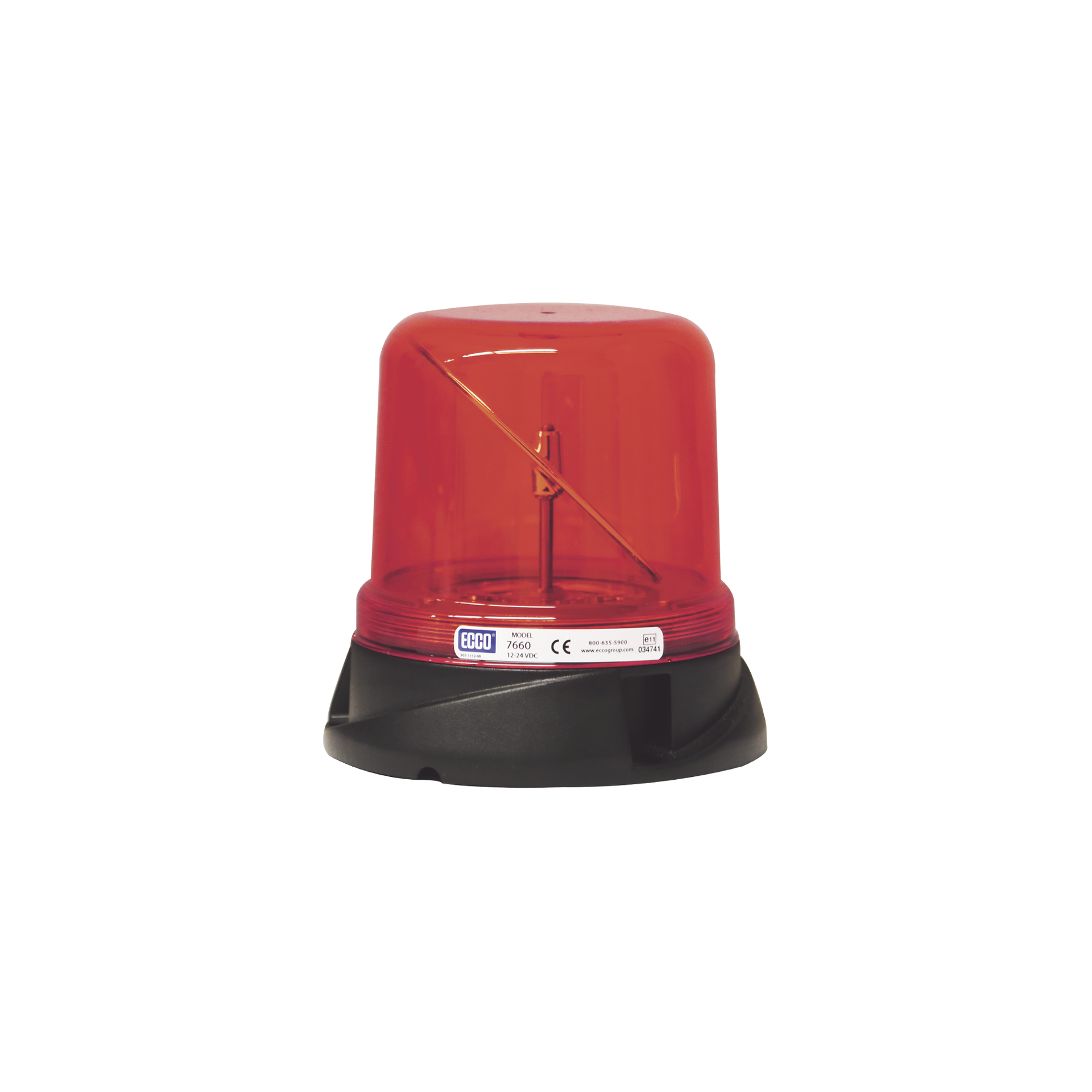 Burbuja rotoled color rojo, con montaje permanente