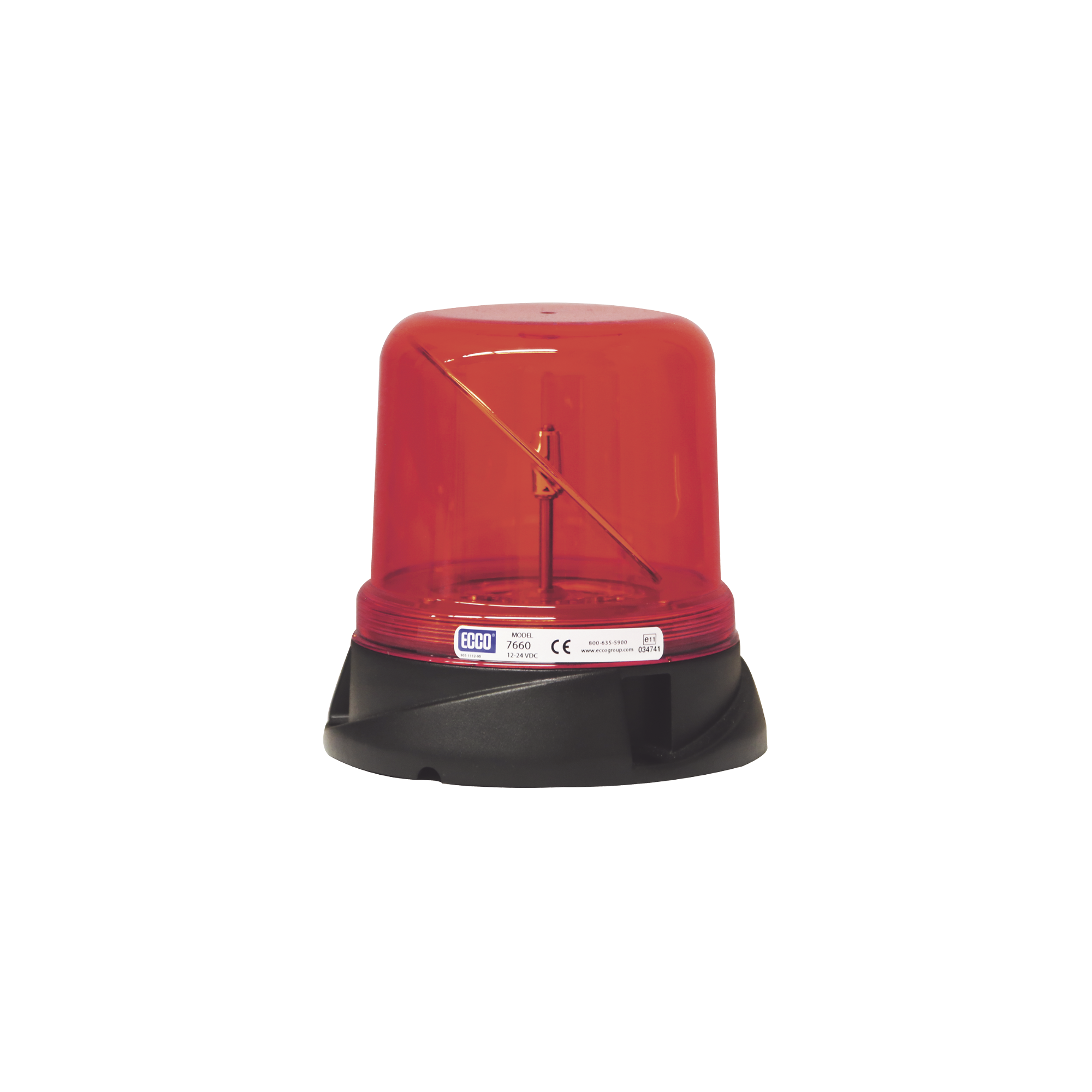 Burbuja rotoled color rojo, con montaje permanente