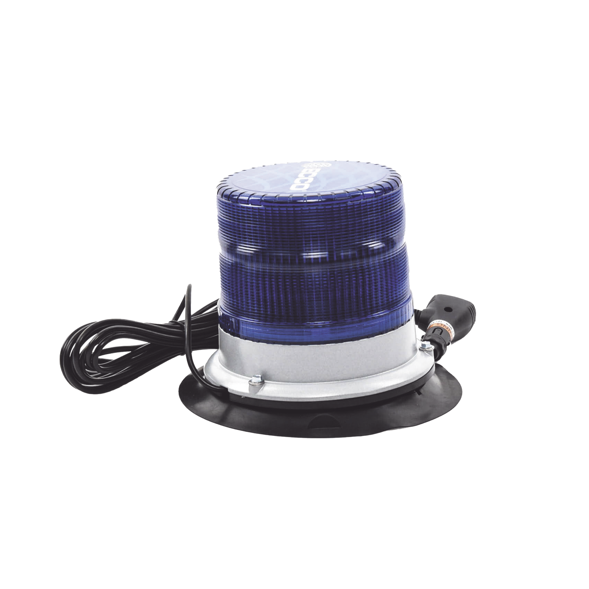 Baliza led pulso, 12-24vdc, 11 patrones de flash, montaje de imÃ¡n de vacÃ­o, azul