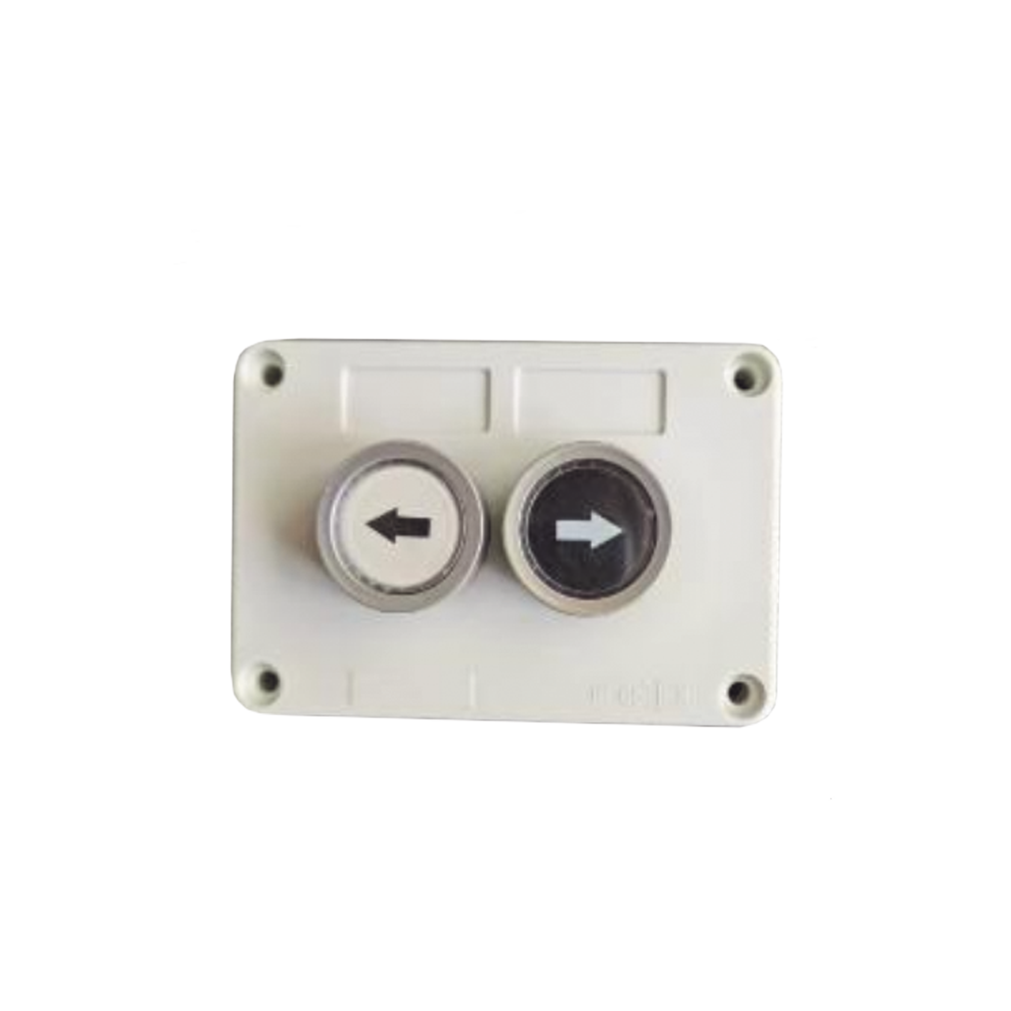 Botonera Doble Para Barreras Vehiculares, Operadores Corredizos y Abatibles.