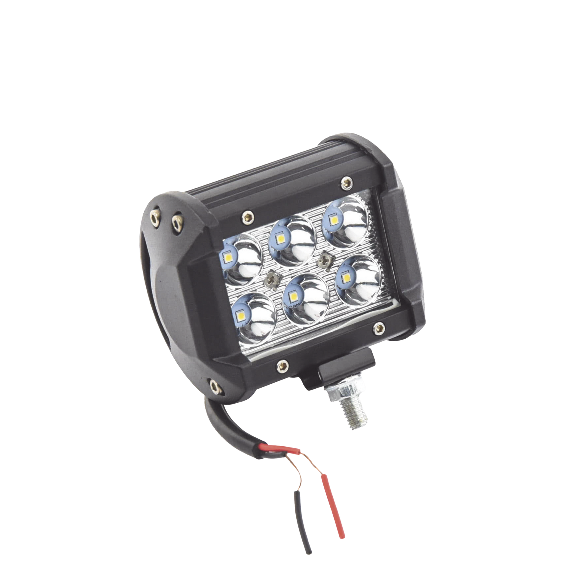Luz de Trabajo de 6 LED, 1500 LÃºmenes, 9 Watts, 10-30 Vcc, IP67, 4 pulgadas