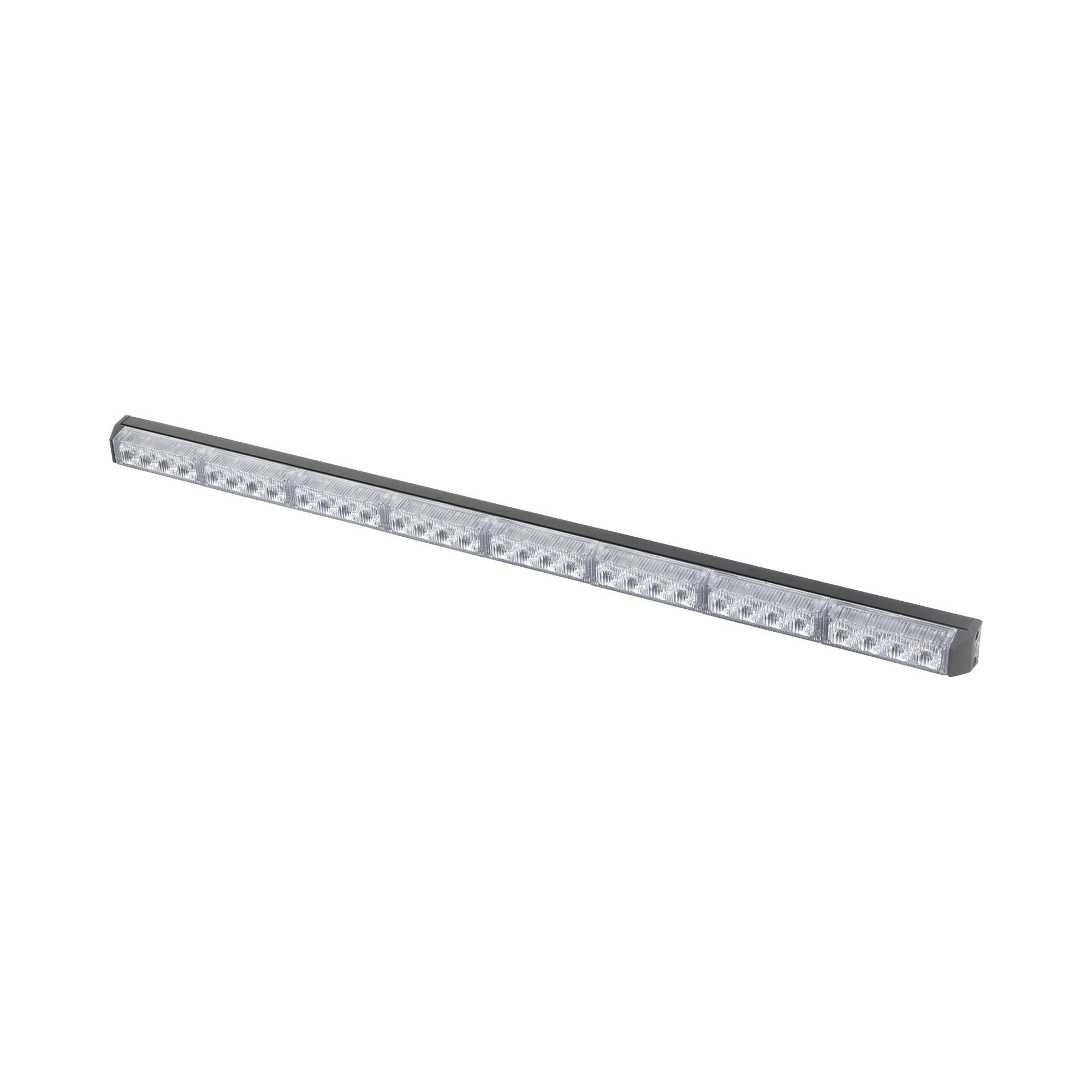 Barra de Luz de Advertencia con 8 MÃ³dulos Ãmbar, ideal para el direccionamiento de trÃ¡fico