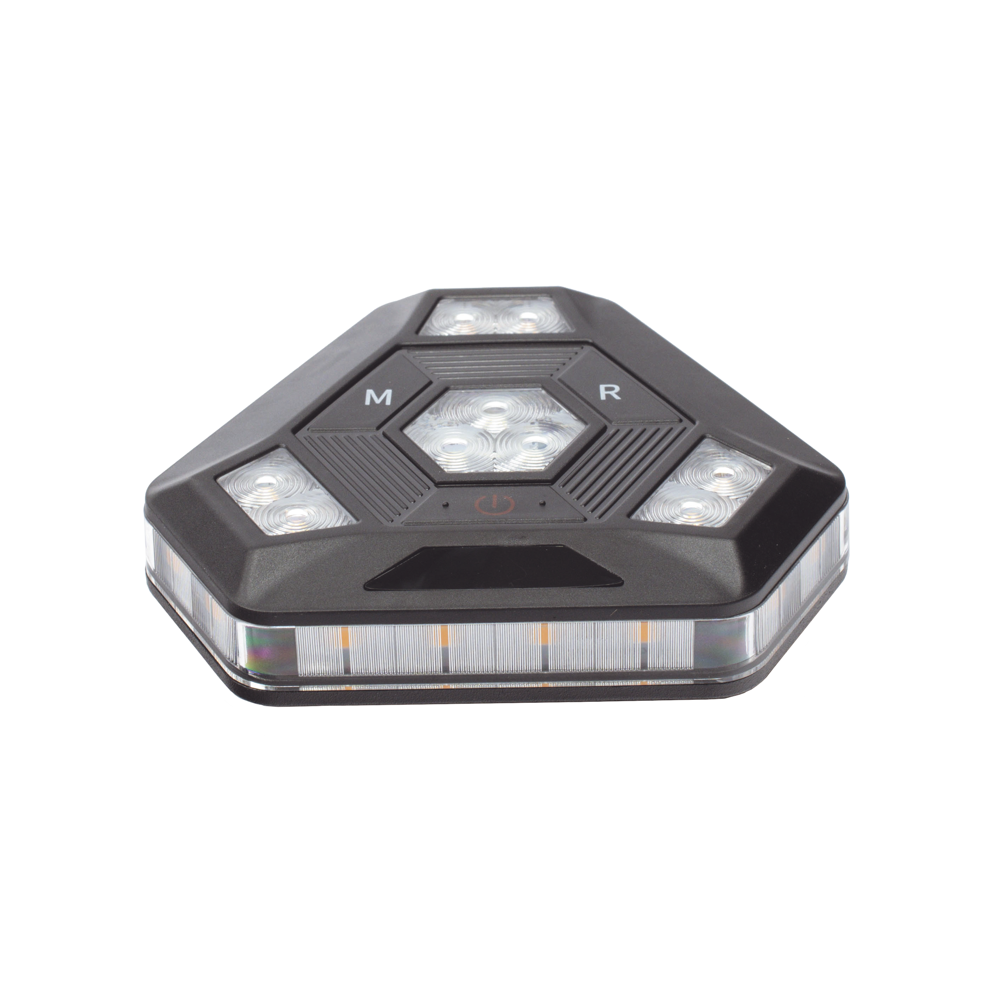 Luz Auxiliar Ãmbar Ultra Brillante Para AutomÃ³viles, Motocicletas y Bicicletas Con Montaje MagnÃ©tico