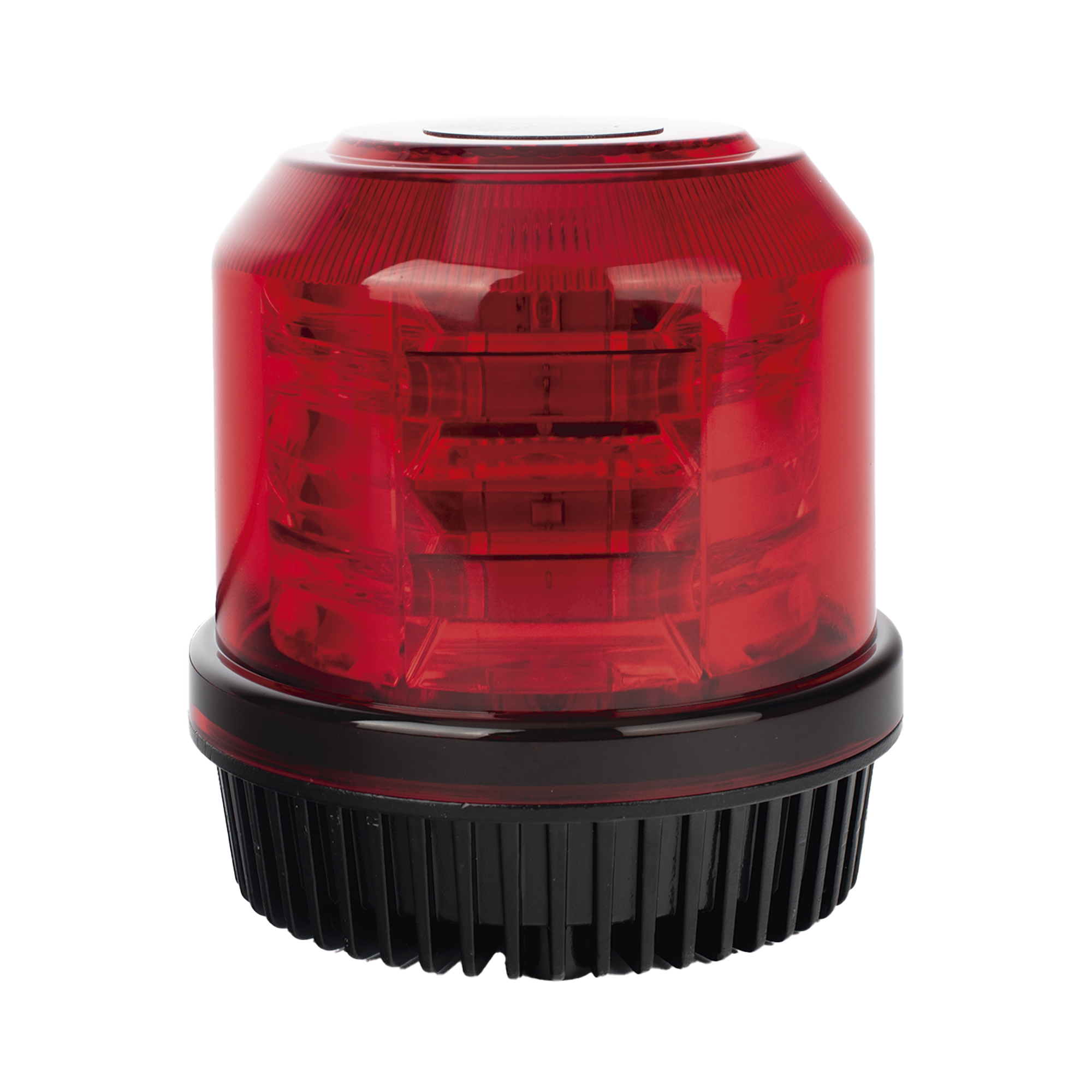 Burbuja brillante de 12 LEDs, color rojo, montaje fijo