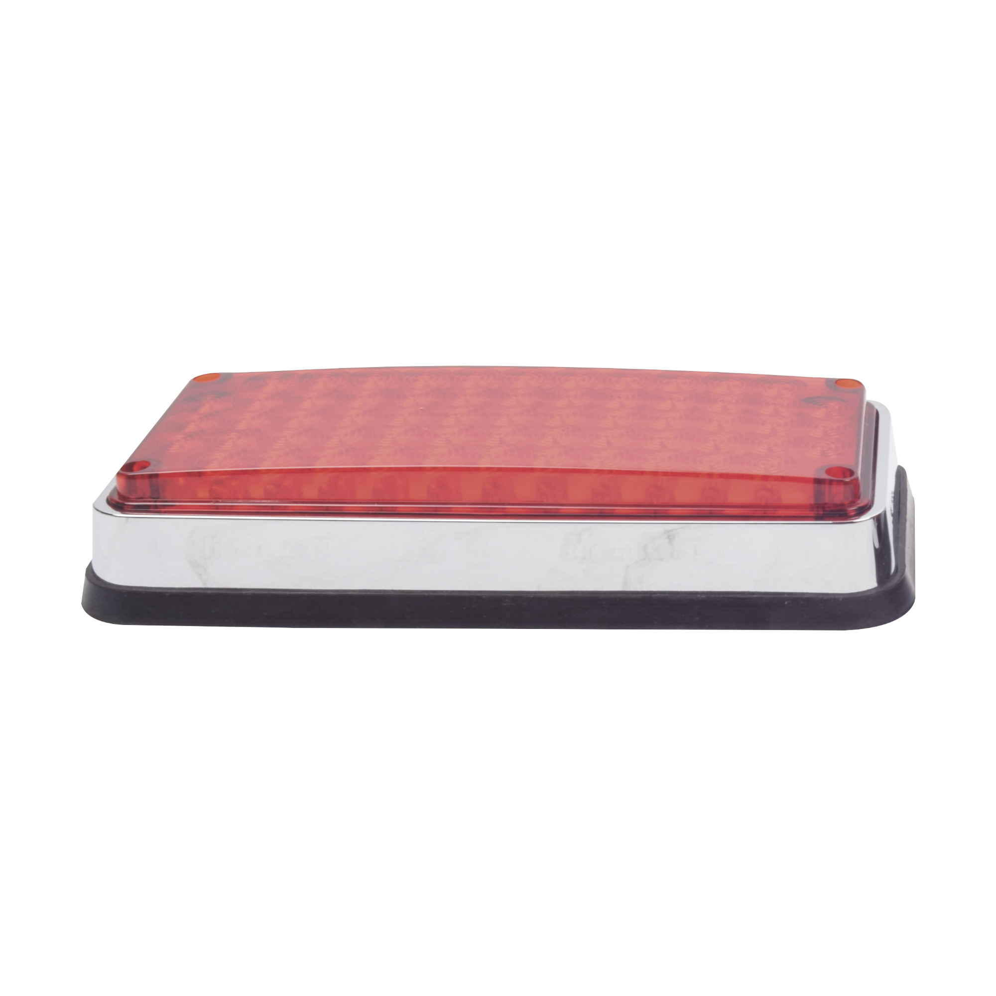 Luz de Advertencia de 7X3", Color Rojo, Ideal para Ambulancias