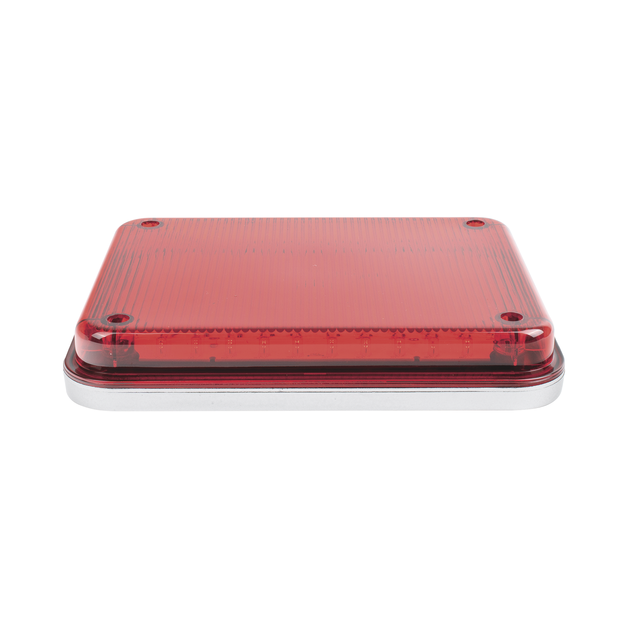 Luz de Advertencia de 9X7", Color Rojo, Ideal para Ambulancias