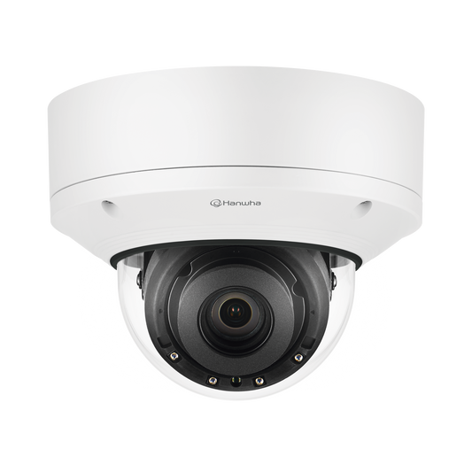 CÃ¡mara IP Domo AntivandÃ¡lica 5MP para interior / Extensor POE / Lente Motorizado 3.6 - 9.4mm / IR 50M / WDR 150db / H.265 & WiseStream II