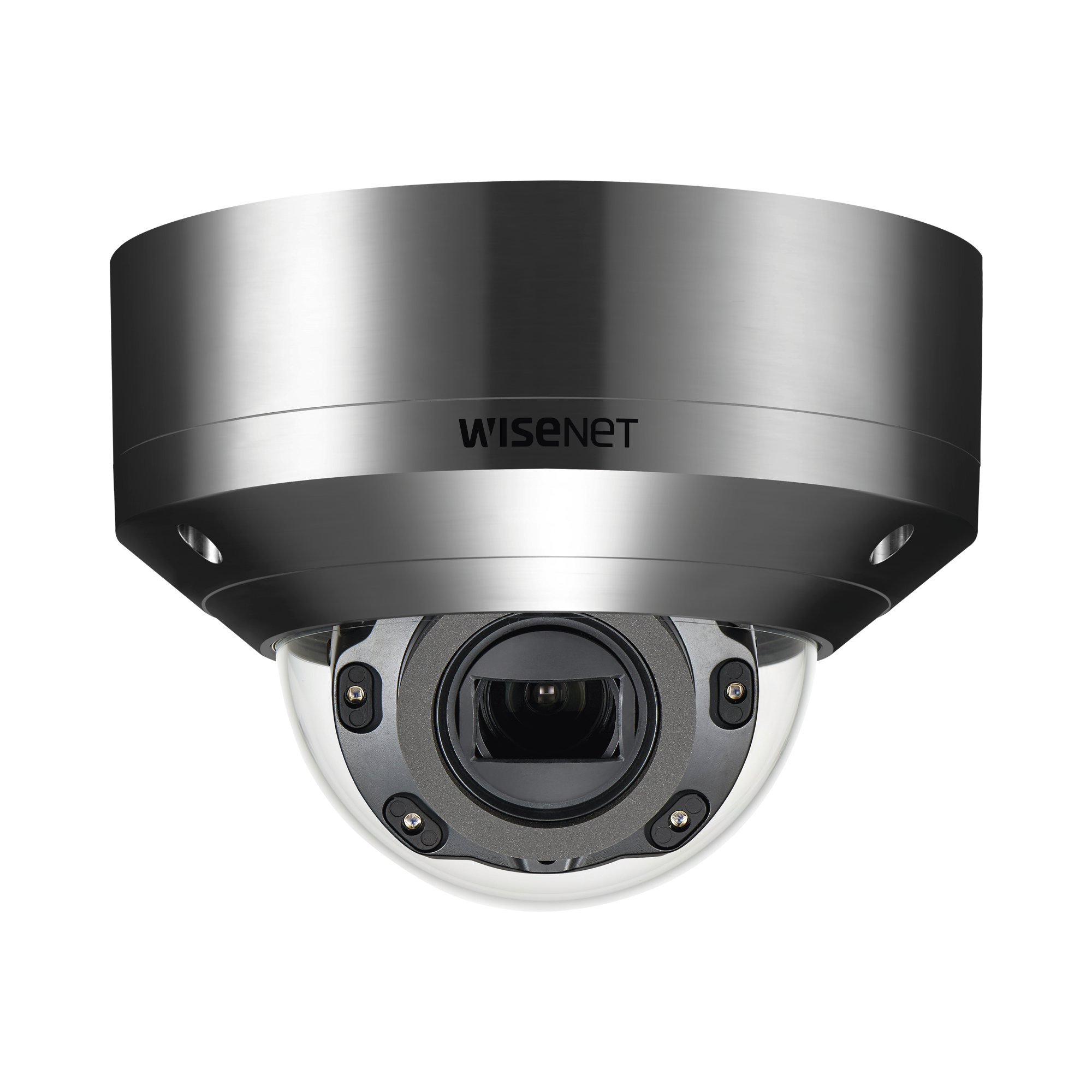 CÃ¡mara IP Tipo Domo AntivandÃ¡lico 5MP de Acero Inoxidable / Lente Motorizado 3.9 - 9.4 mm / IR 50 M / WDR 120db / H.265 & WiseStream