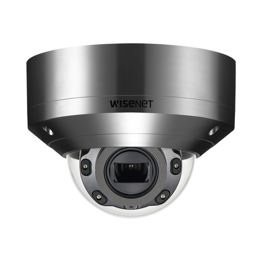 CÃ¡mara IP Tipo Domo AntivandÃ¡lico 5MP de Acero Inoxidable / Lente Motorizado 3.9 - 9.4 mm / IR 50 M / WDR 120db / H.265 & WiseStream